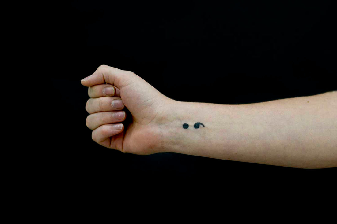 Semicolon Tattoos: A Symbol of Strength, Survival, and Self-Love
