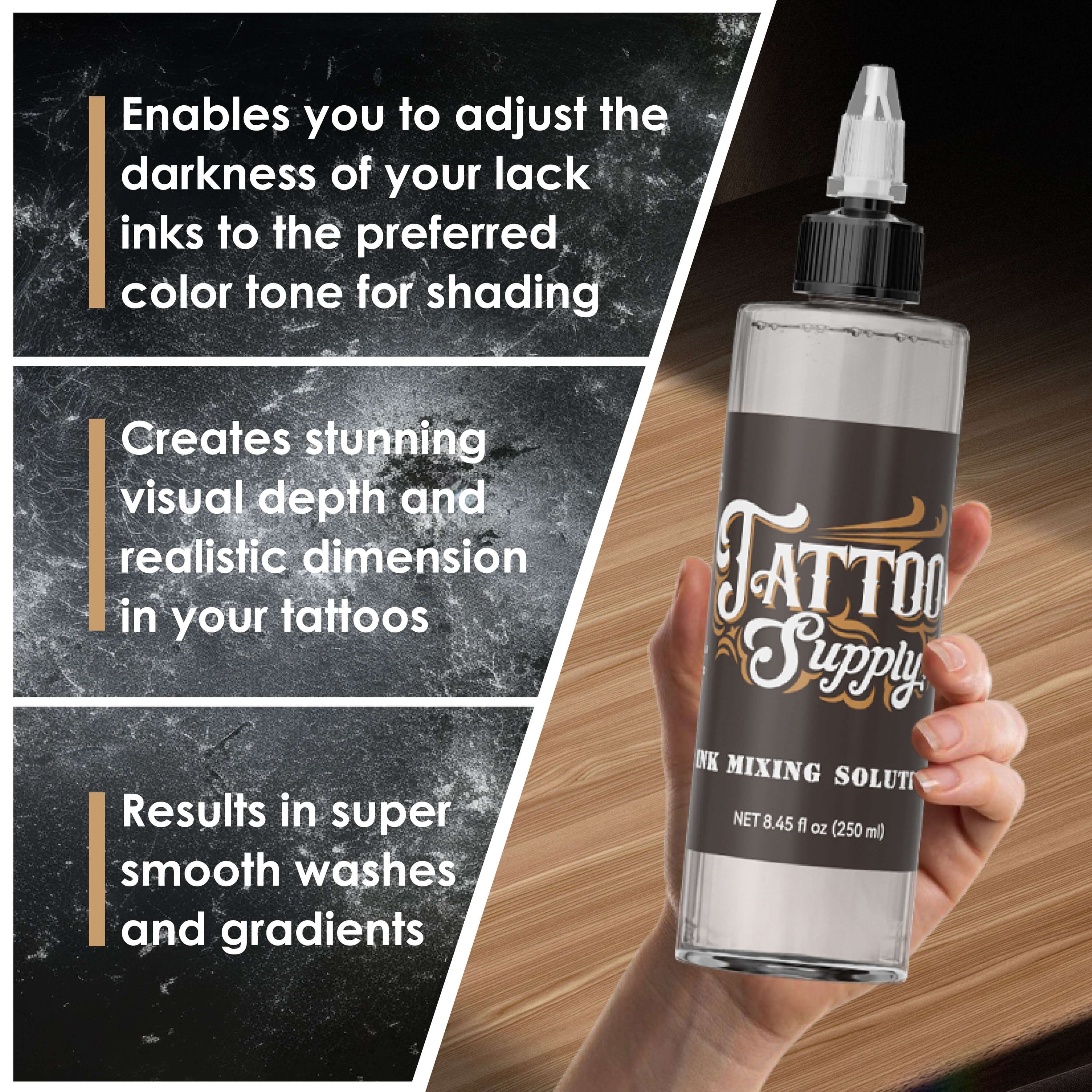 Neebol Tattoo Ink Thinner Diluent Solution-Mixer for Shading & Lining