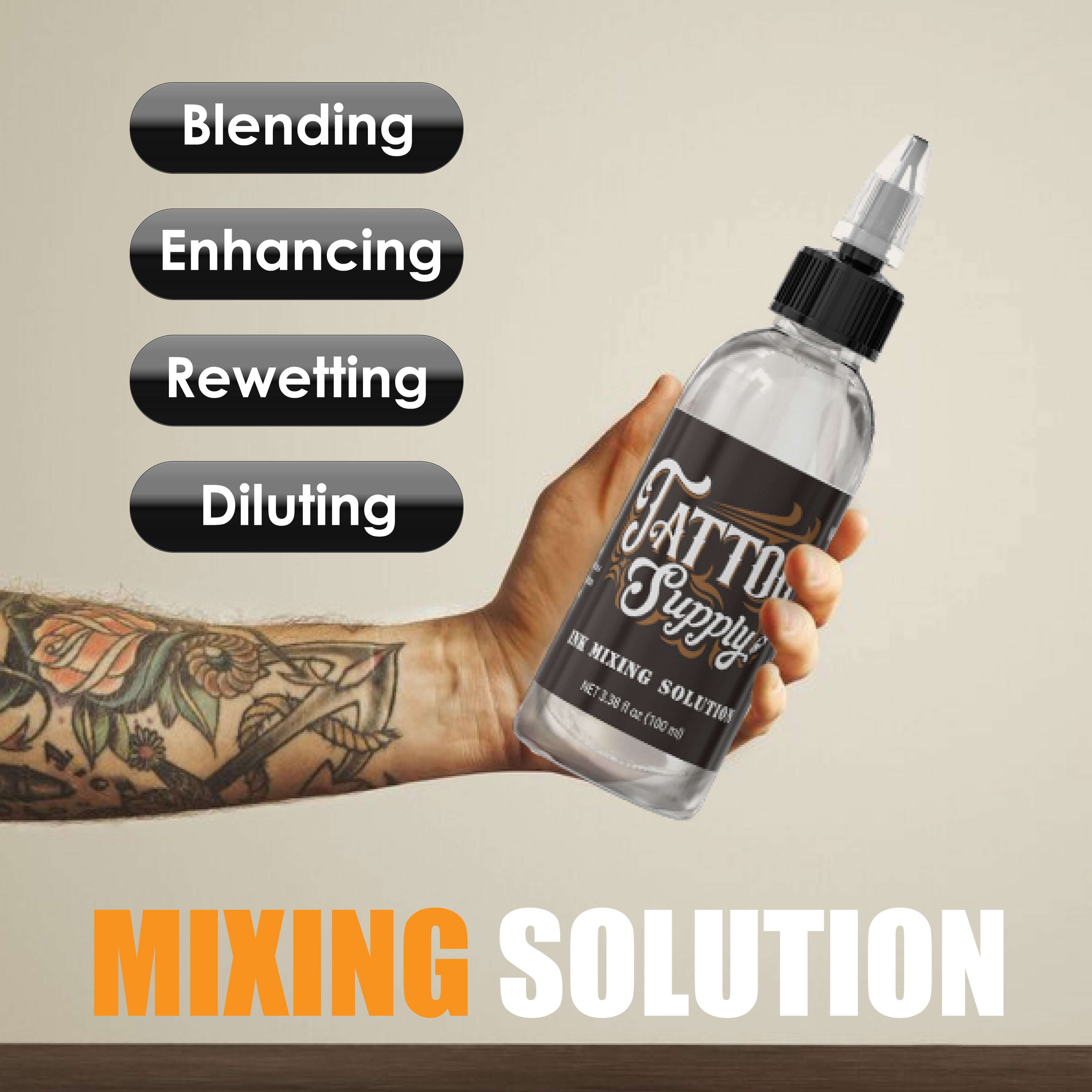 Neebol Tattoo Ink Thinner Diluent Solution-Mixer for Shading & Lining
