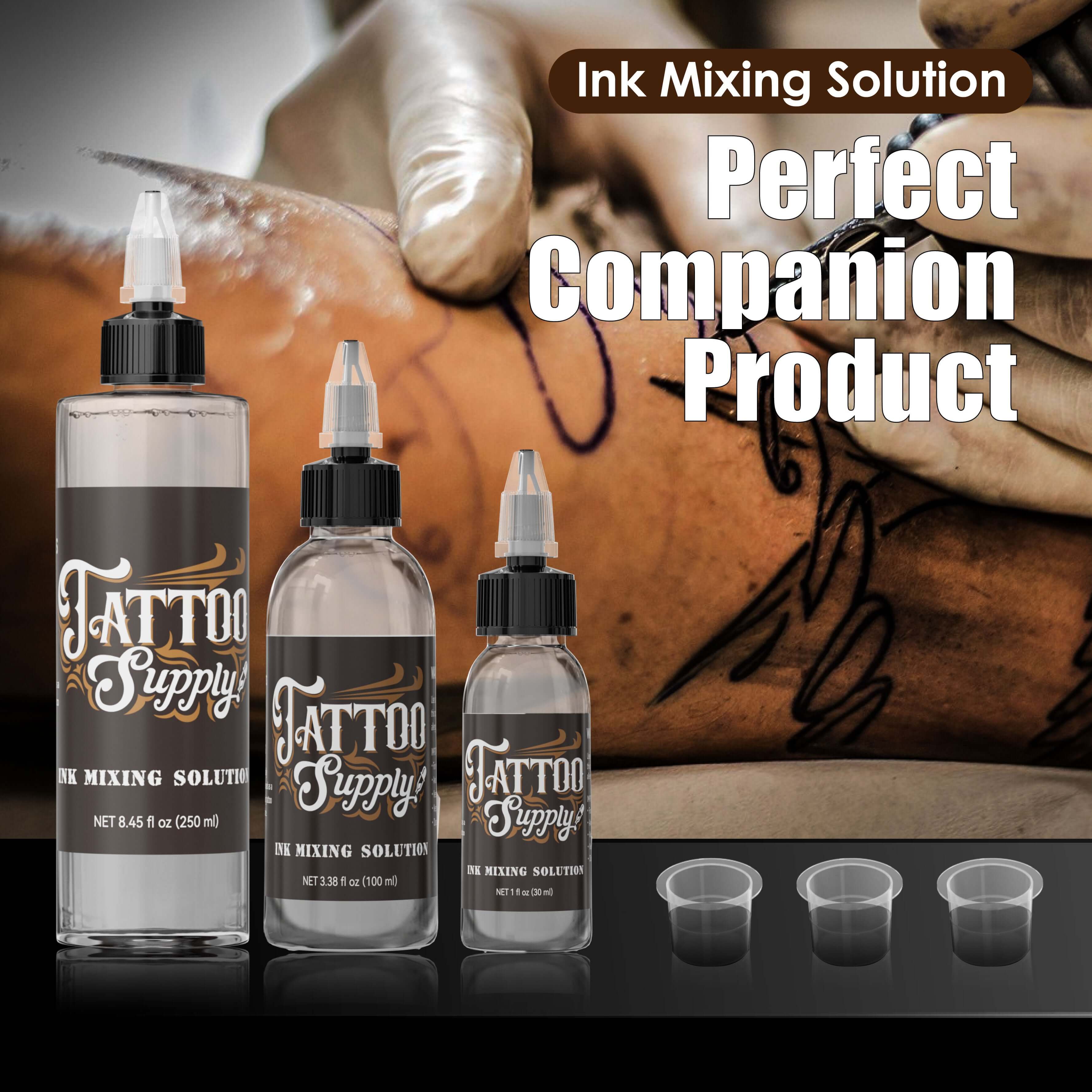Neebol Tattoo Ink Thinner Diluent Solution-Mixer for Shading & Lining