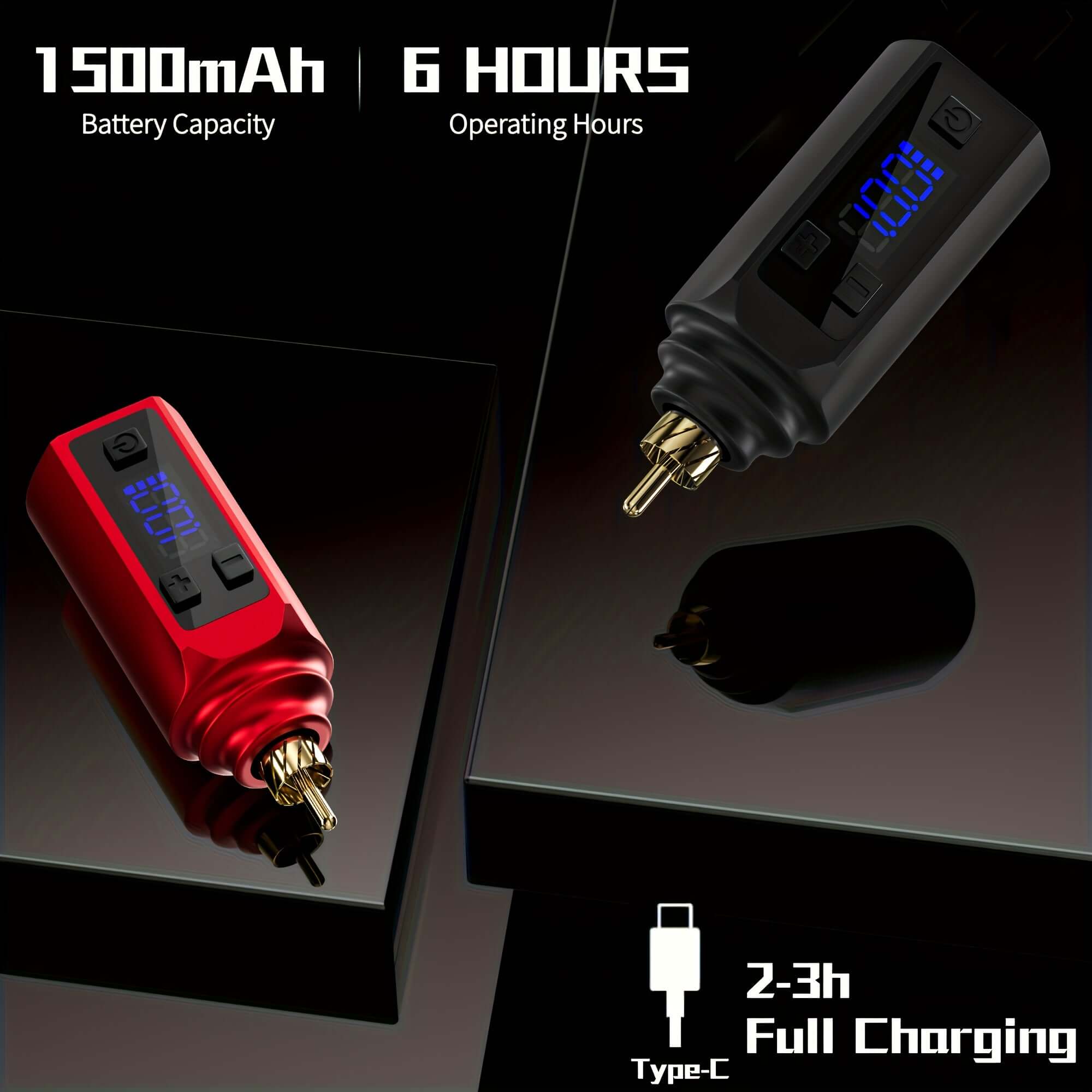 Tattoo Kit - Neebol Rotary Tattoo Gun Kit NEX & WX77