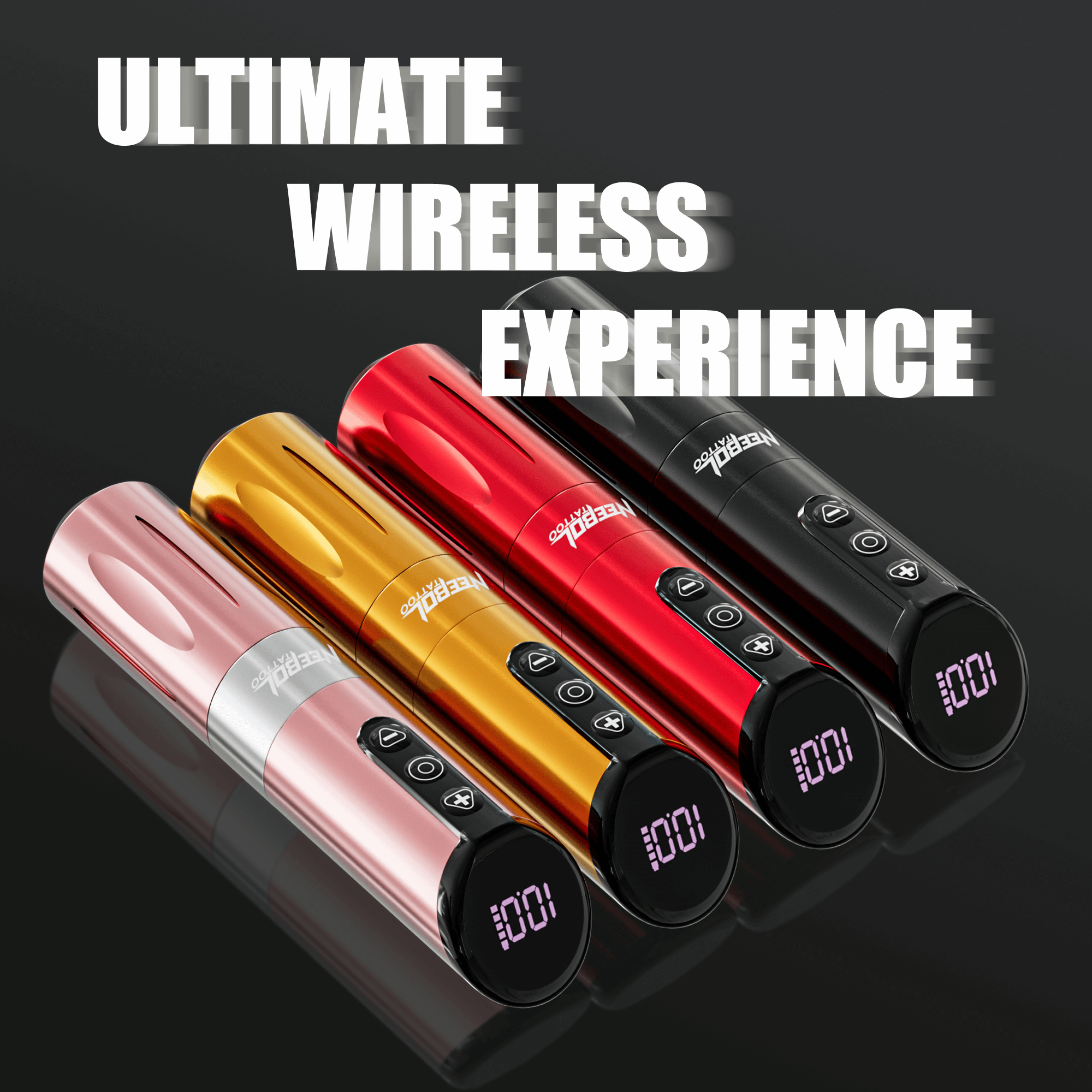 Neebol Wireless Tattoo Pen Machine 4MM Storke | F5