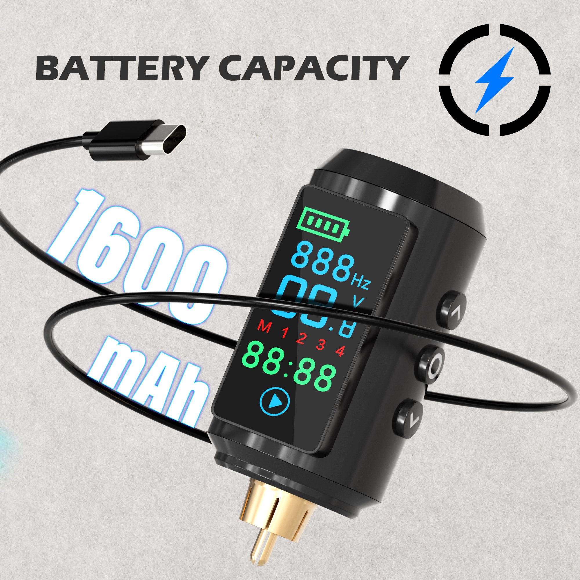 67M Wireless Tattoo Battery