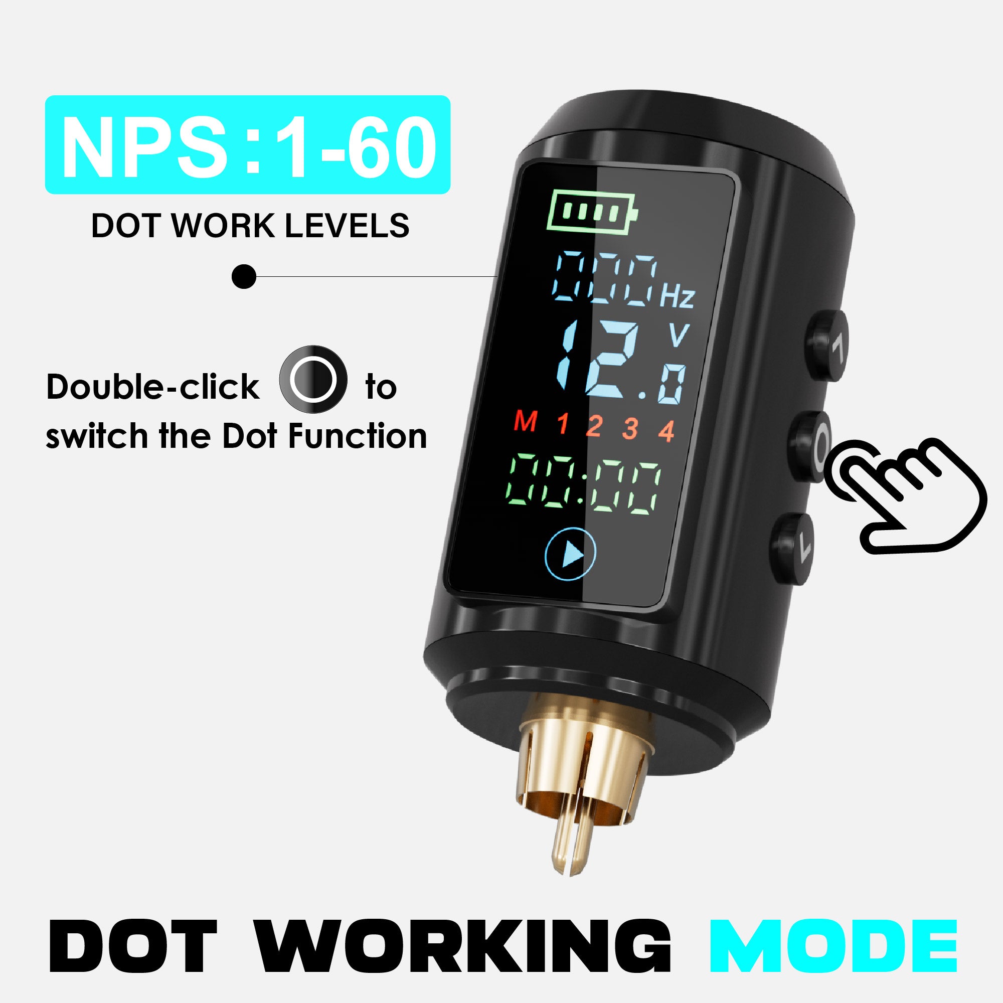 67M Wireless Tattoo Battery