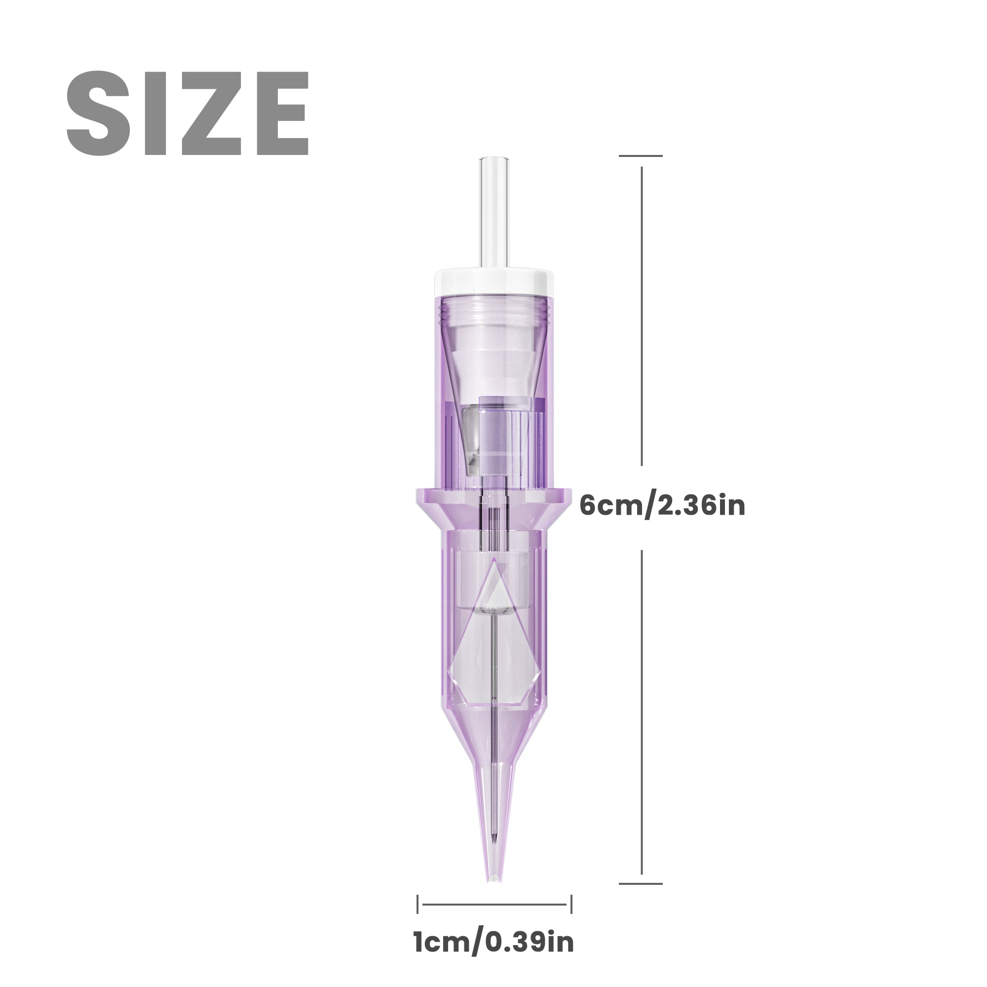 Tattoo Needle Cartridges - 20pc Round Liner | Neebol RHOMB