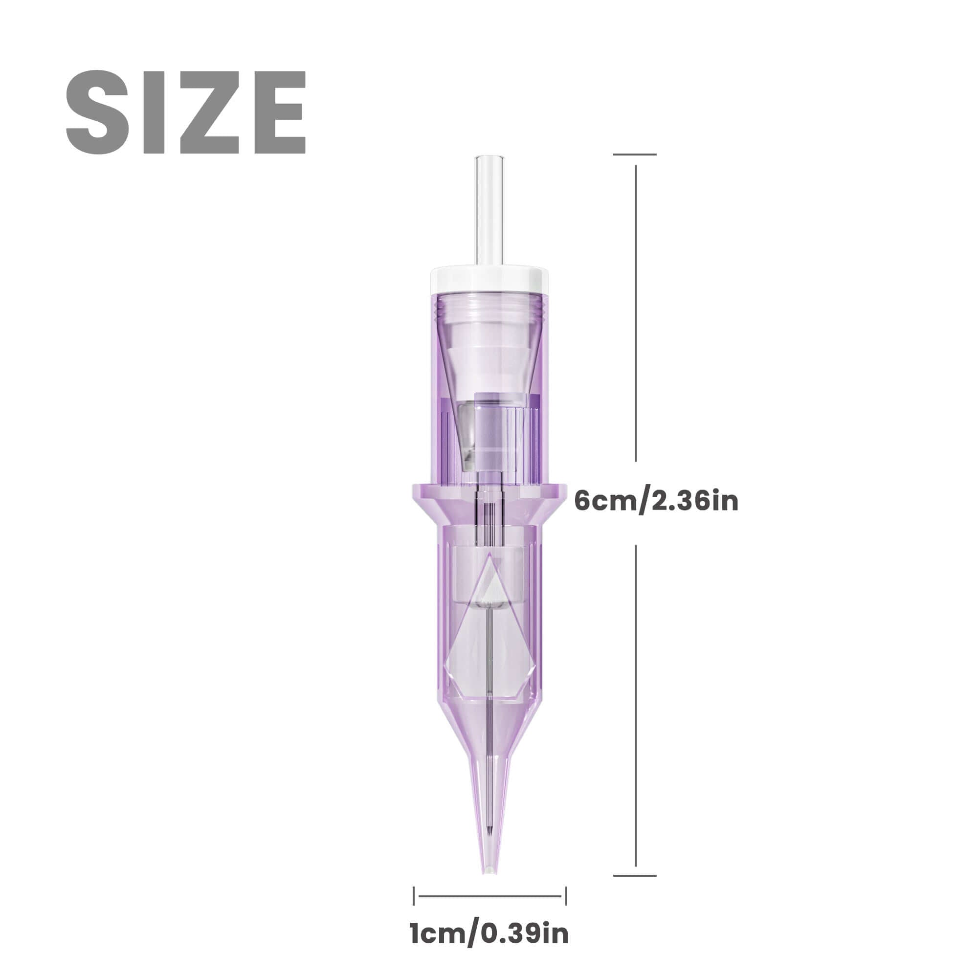 Tattoo Needle Cartridges - 20pc Round Liner | Neebol RHOMB