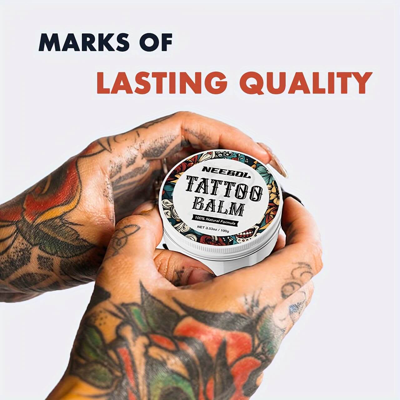 Neebol Tattoo Balm & Aftercare Cream, All-Natural