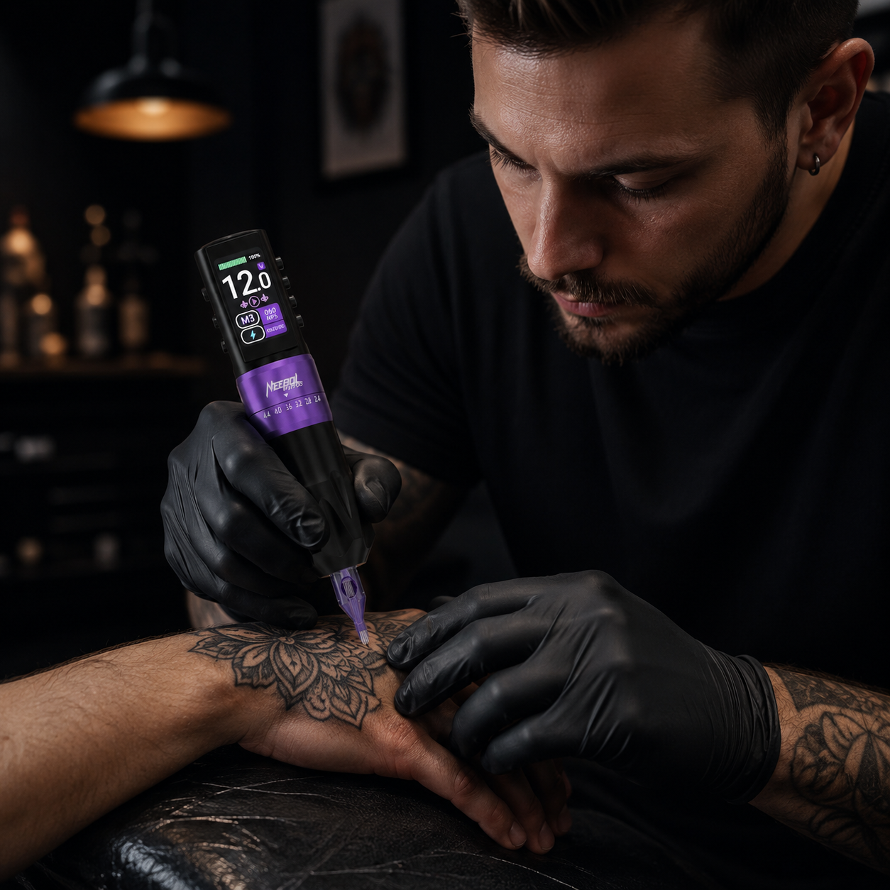 Neebol Tattoo pen for Professional – Rotary Tattoo Gun | R3 PRO