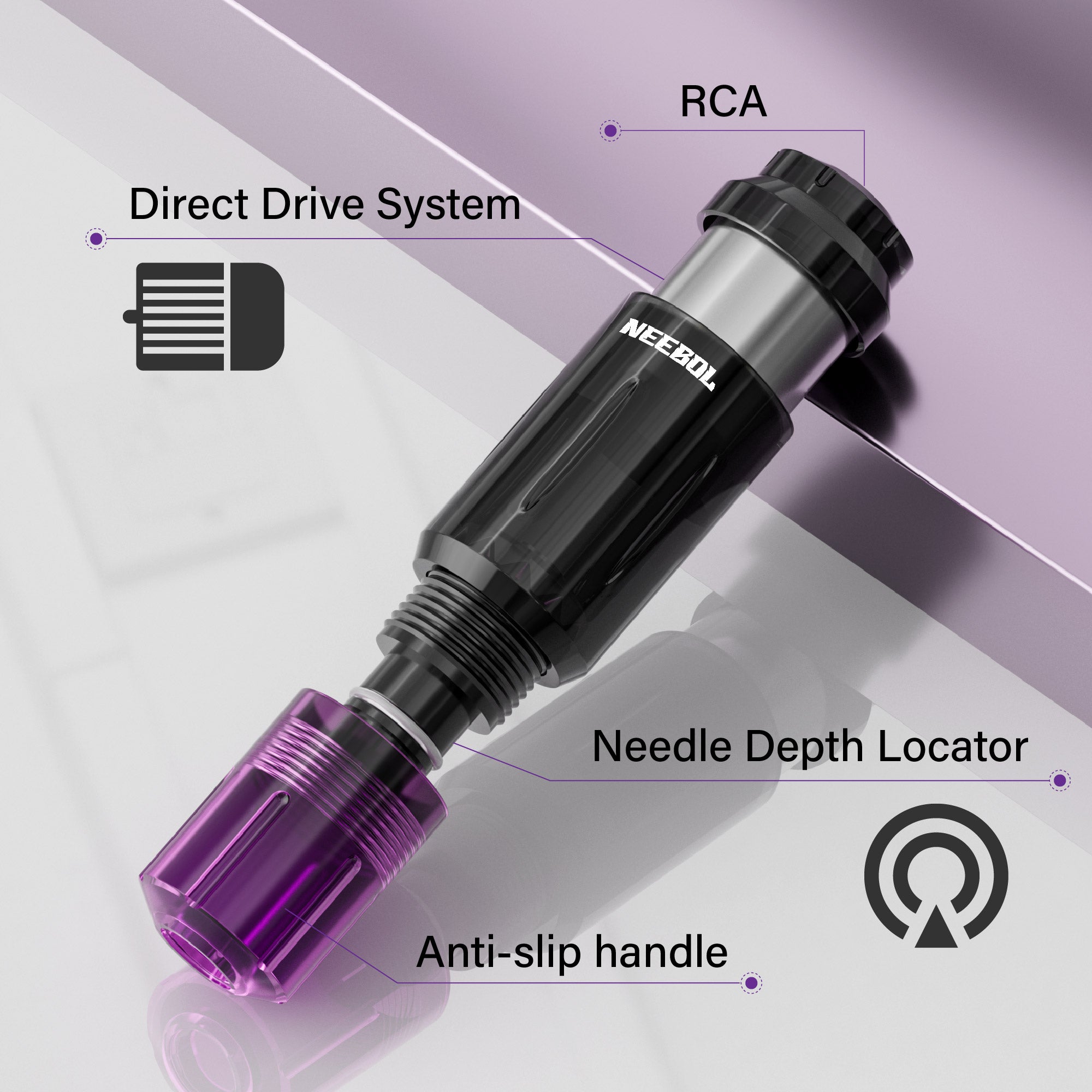 Tattoo Starter Kit Wireless Tattoo Pen with Battery | Neebol