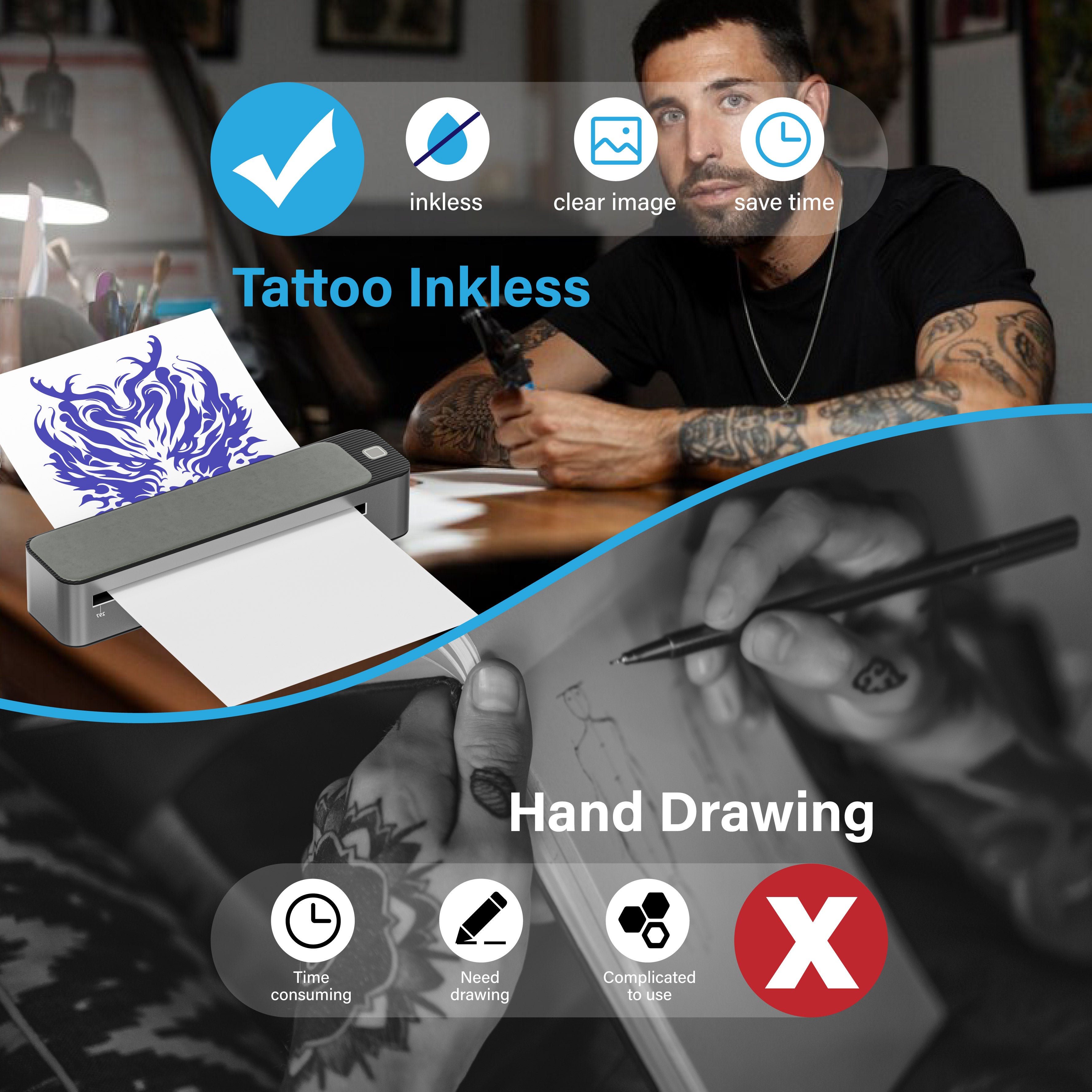 Neebol Q3 Tattoo Transfer Stencil Printer - A3 Size