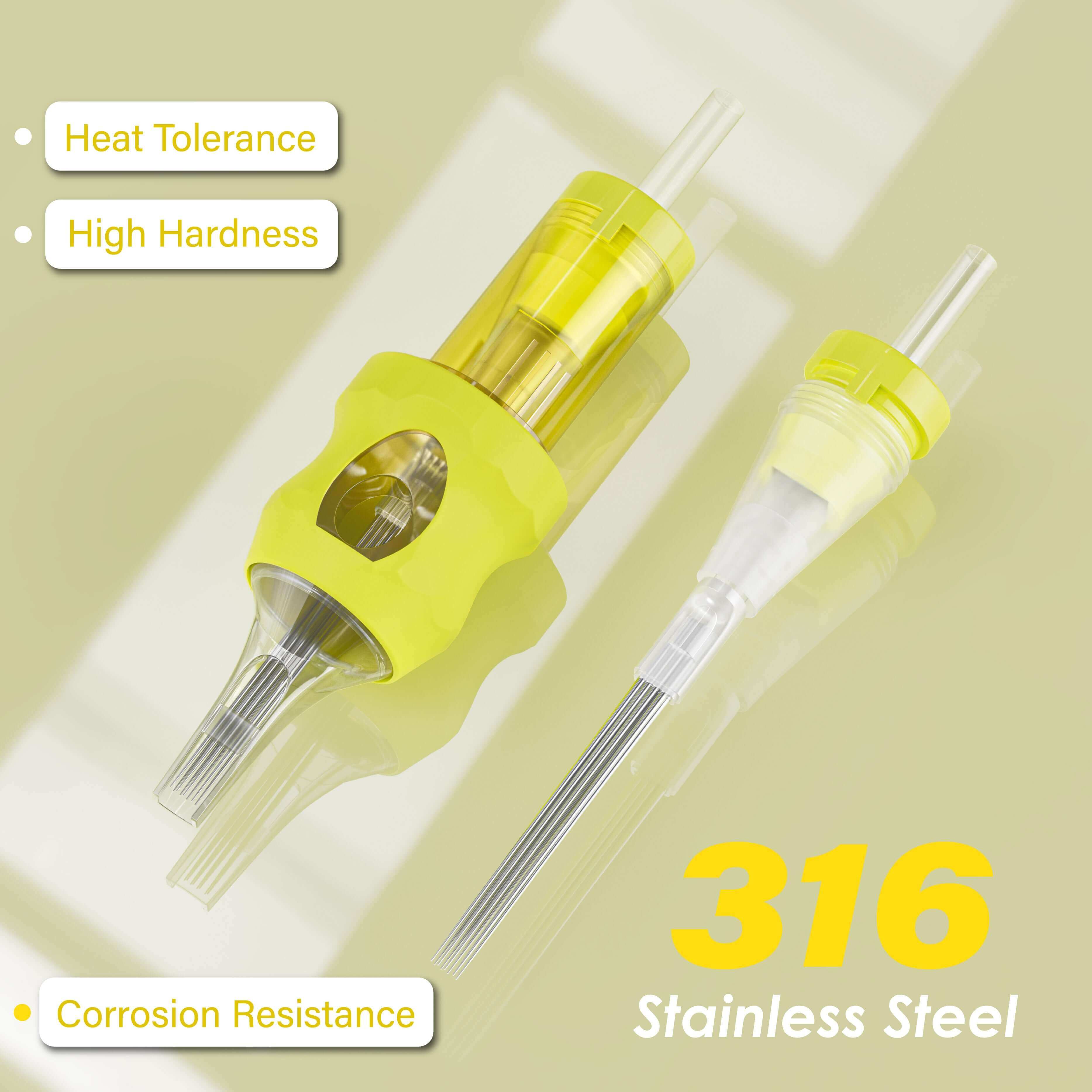 Tattoo Needle Cartridges - 50pcs Round Liner | Neebol PRISM