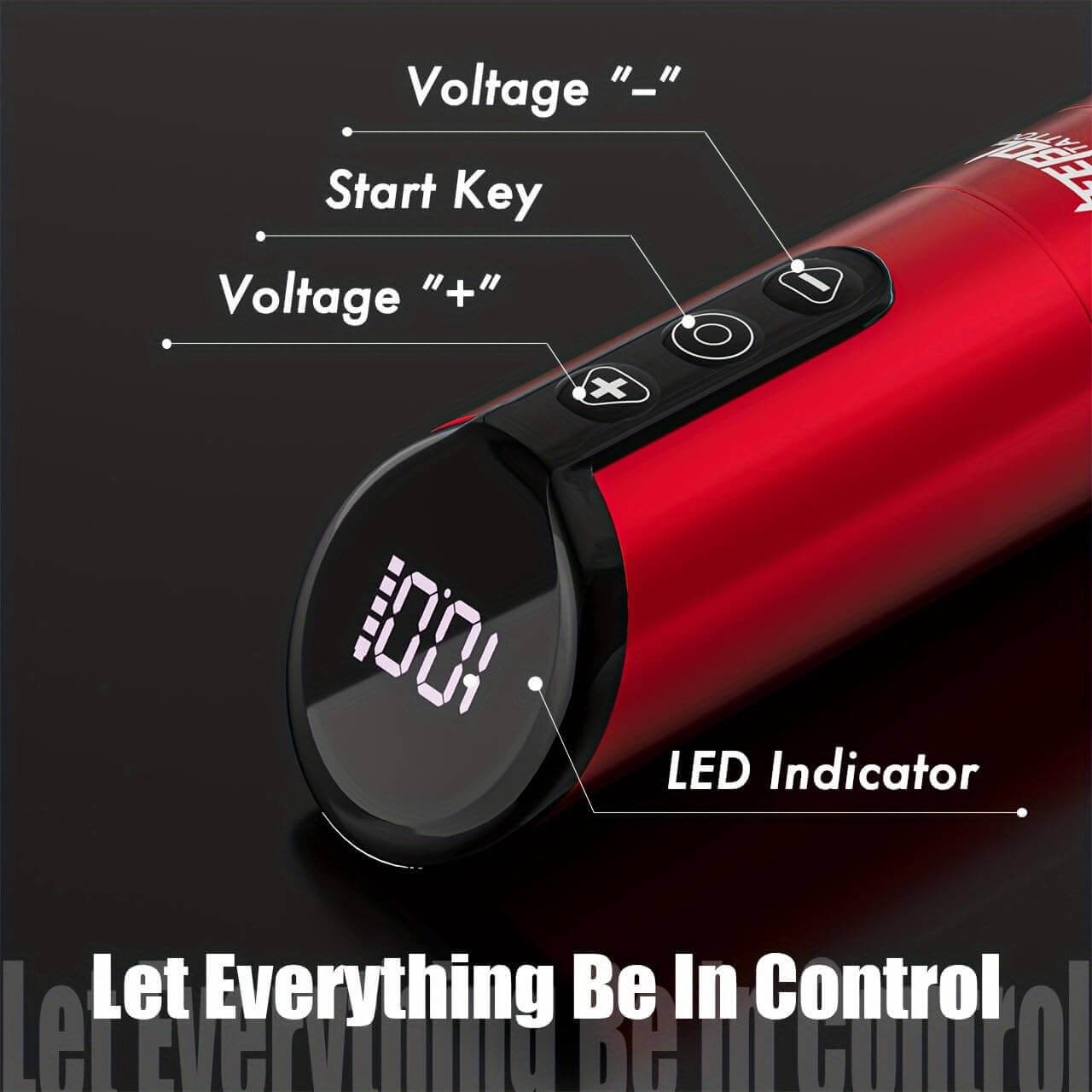 Tattoo Kit - Neebol F5 Rotary Tattoo Machine Starter Kit