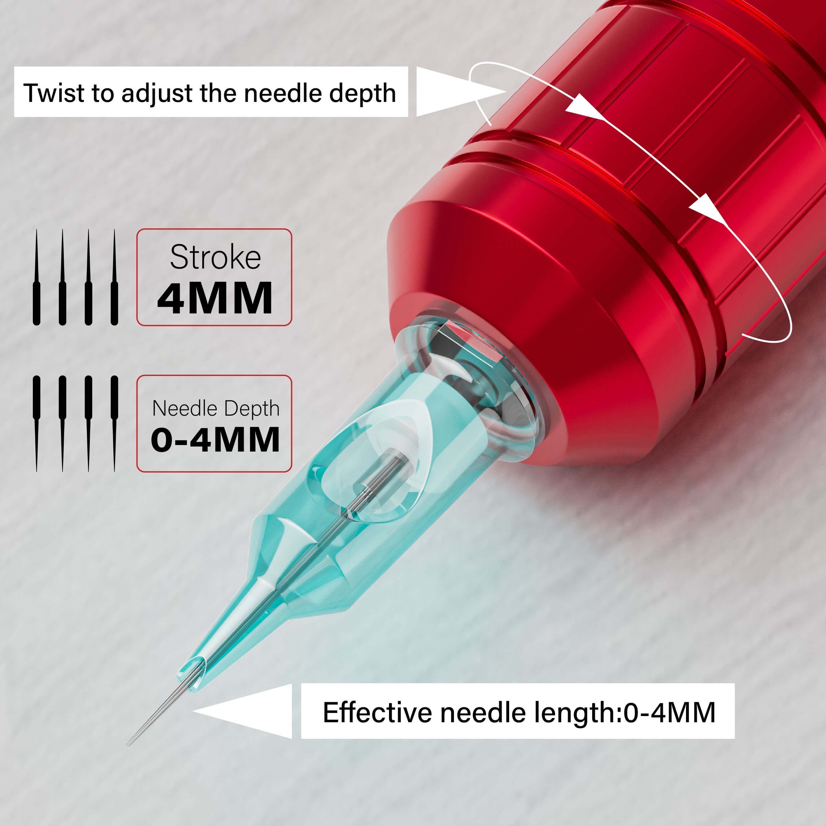 Tattoo Kit - Neebol F7 Wireless Tattoo Machine Starter Kit