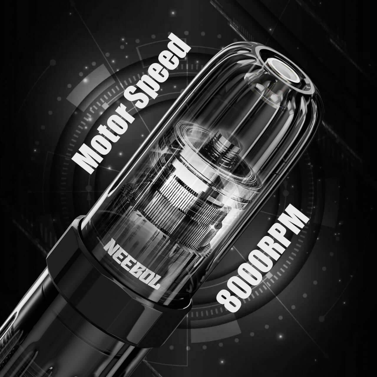 Tattoo Kit - Neebol Rotary Tattoo Machine Kit MACA & WX67