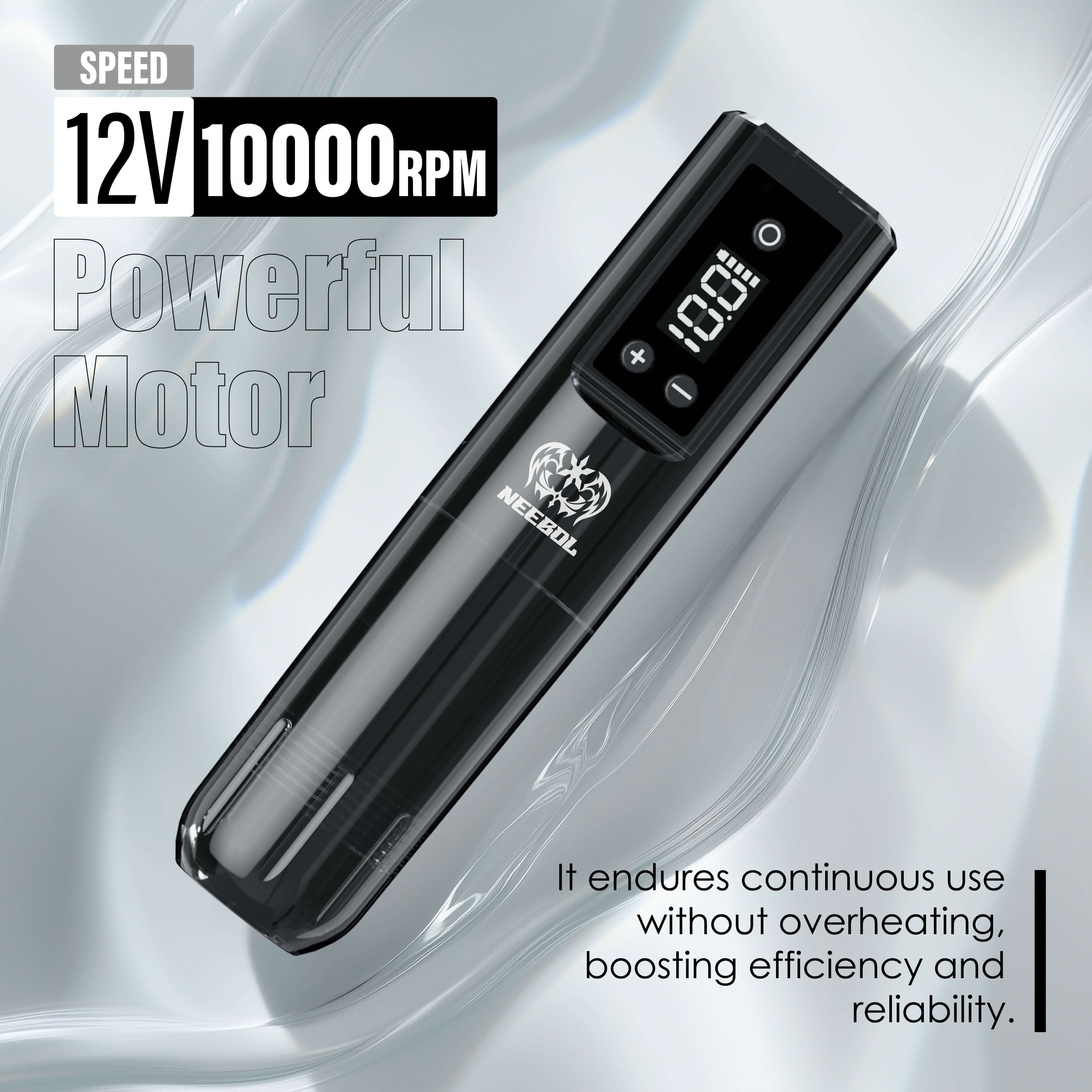 Tattoo Kit - Neebol PX02 Wileless Tattoo Pen Starter Kit with Stencil Gel