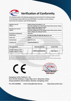 Neebol Tattoo CE Certificate for safety compliance