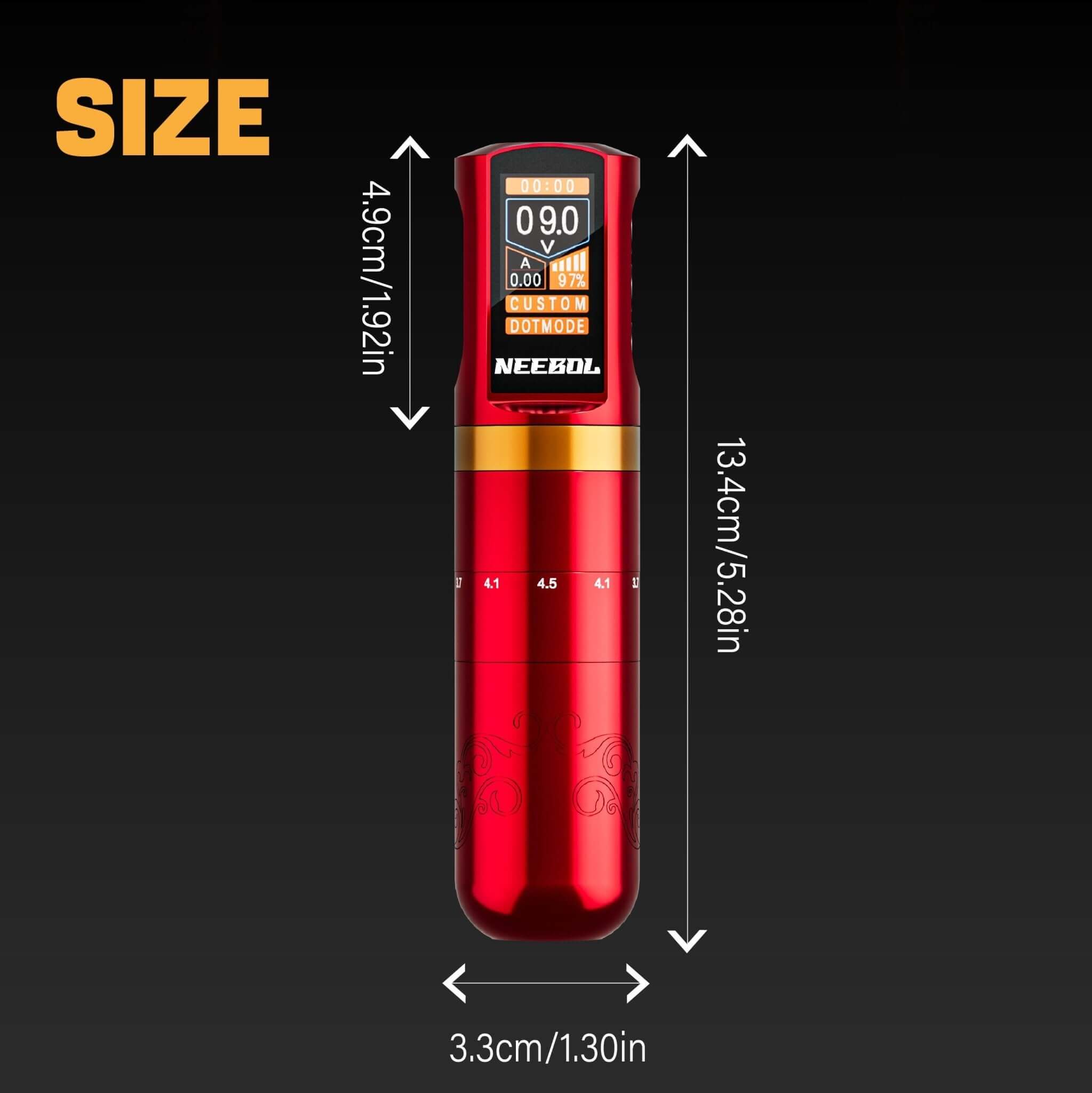 Tattoo Kit - Neebol R2 PRO Wireless Professional Tattoo Pen Kit