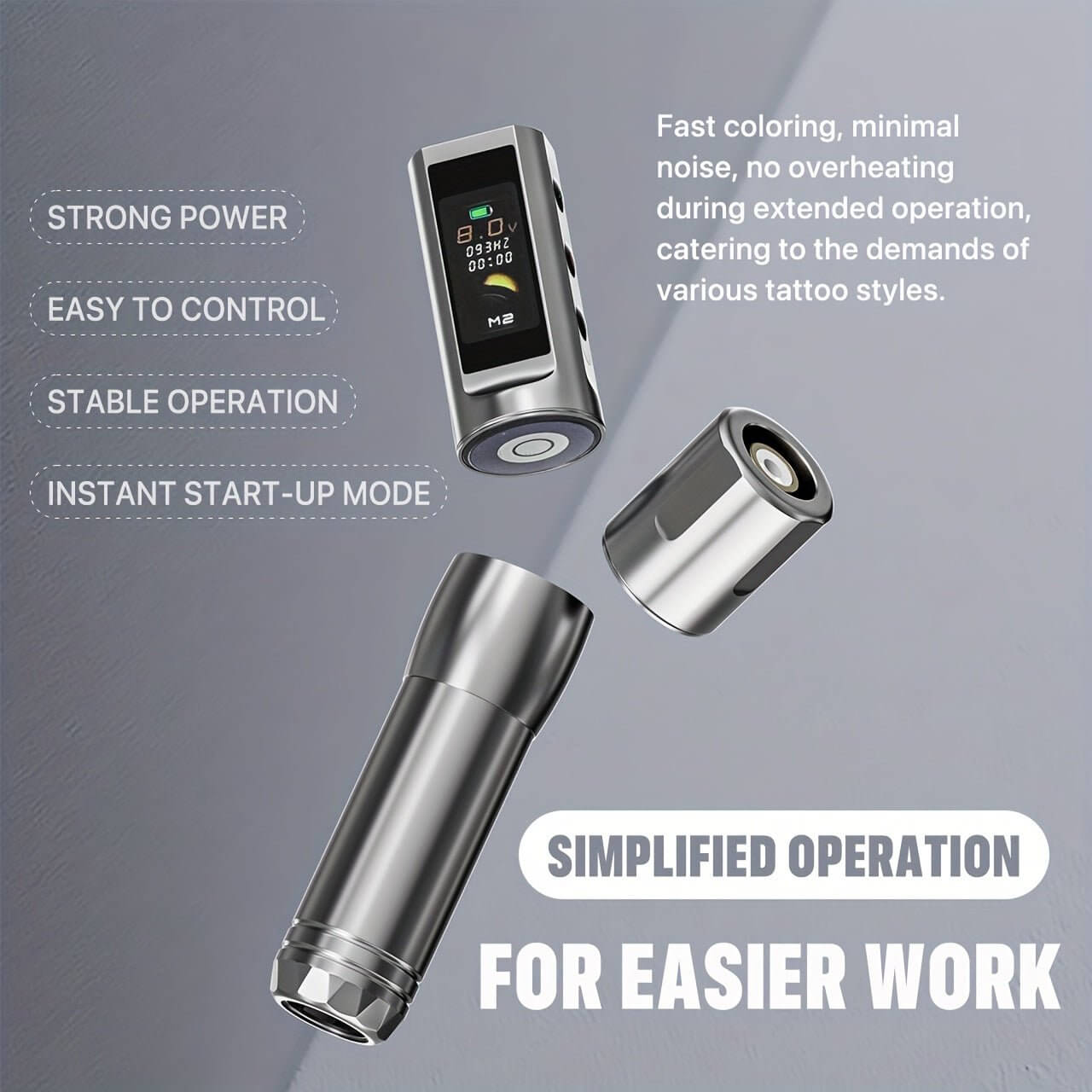 Tattoo Kit - Neebol S2 PRO Professional Tattoo Machine Kit