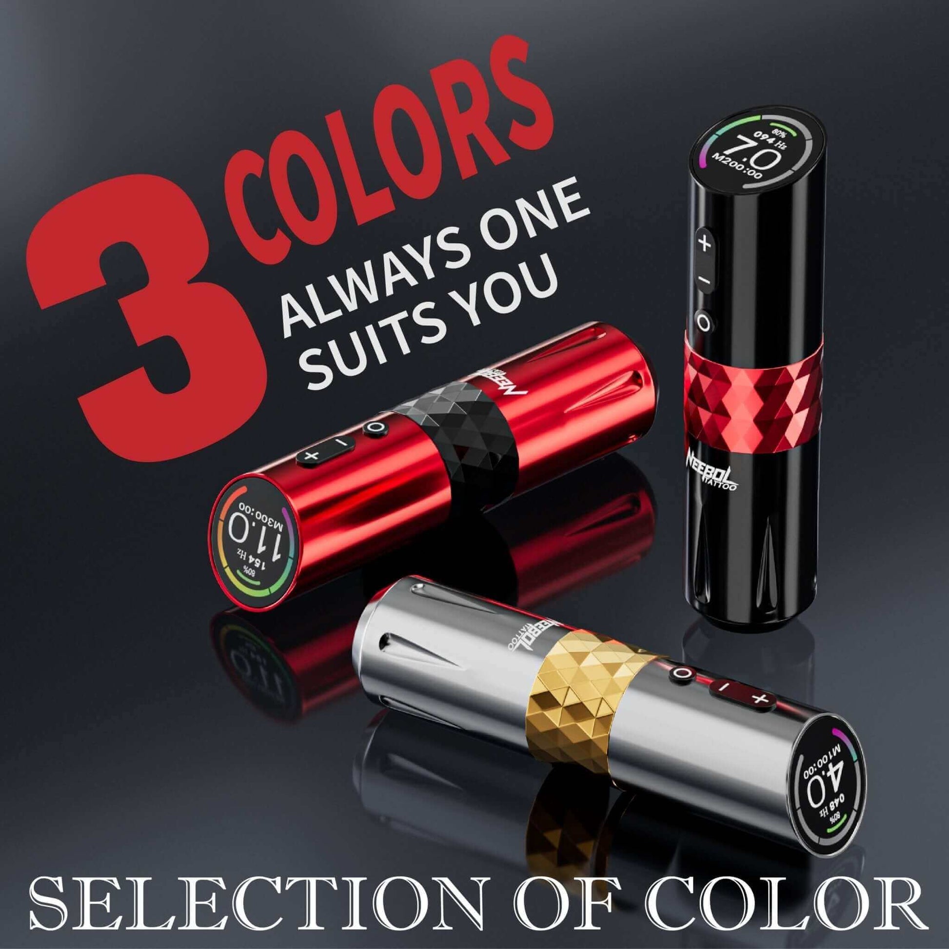 Tattoo Kit - Neebol S3 PRO Professional Rotary Tattoo Machine Kit