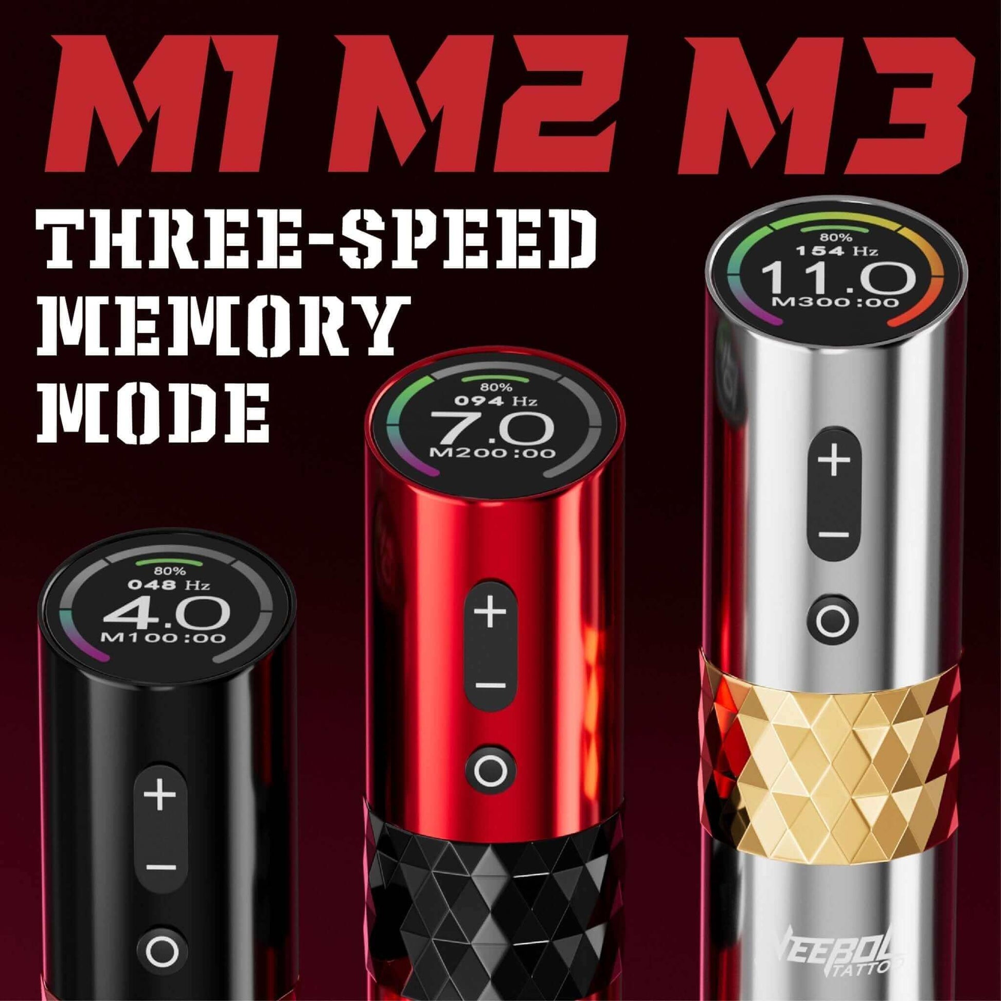 Tattoo Kit - Neebol S3 PRO Professional Rotary Tattoo Machine Kit