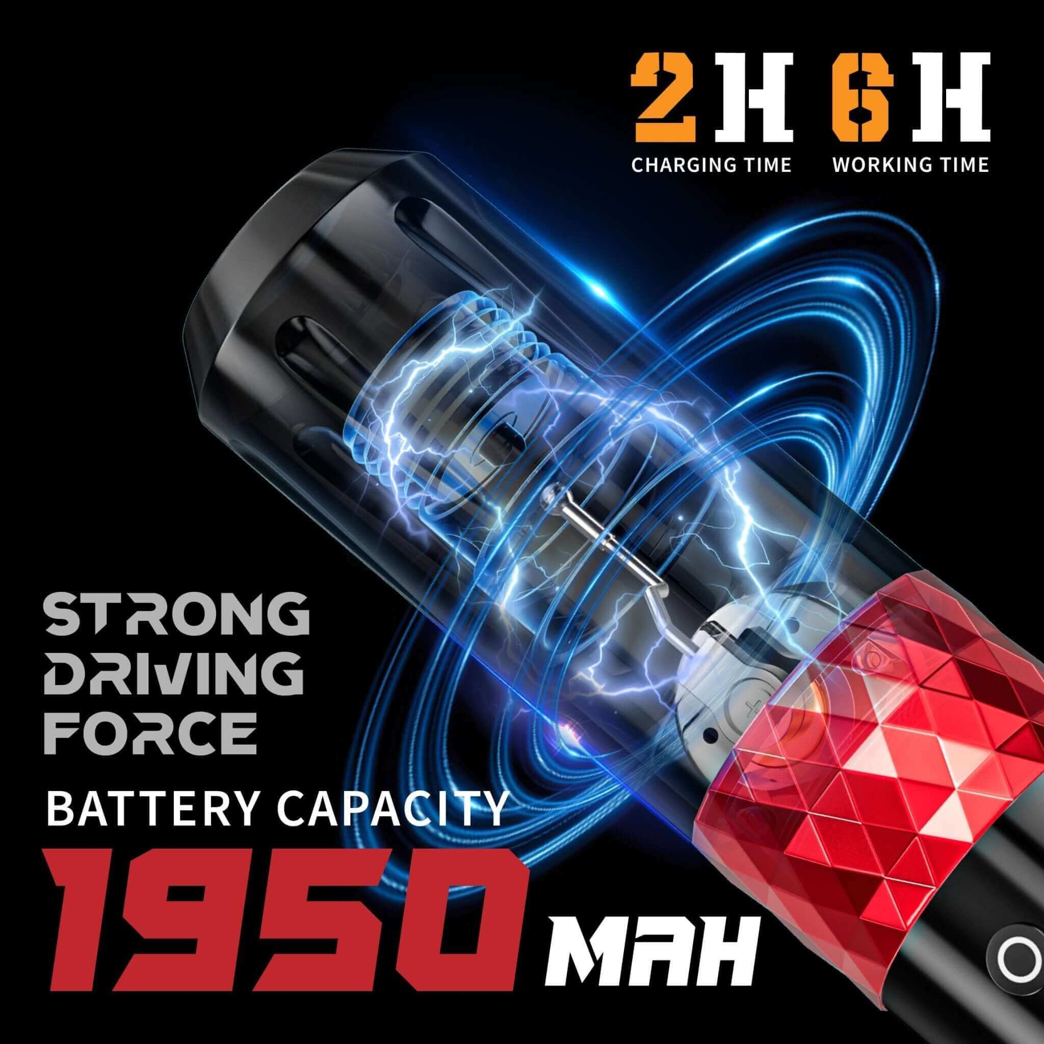 Tattoo Kit - Neebol S3 PRO Professional Rotary Tattoo Machine Kit