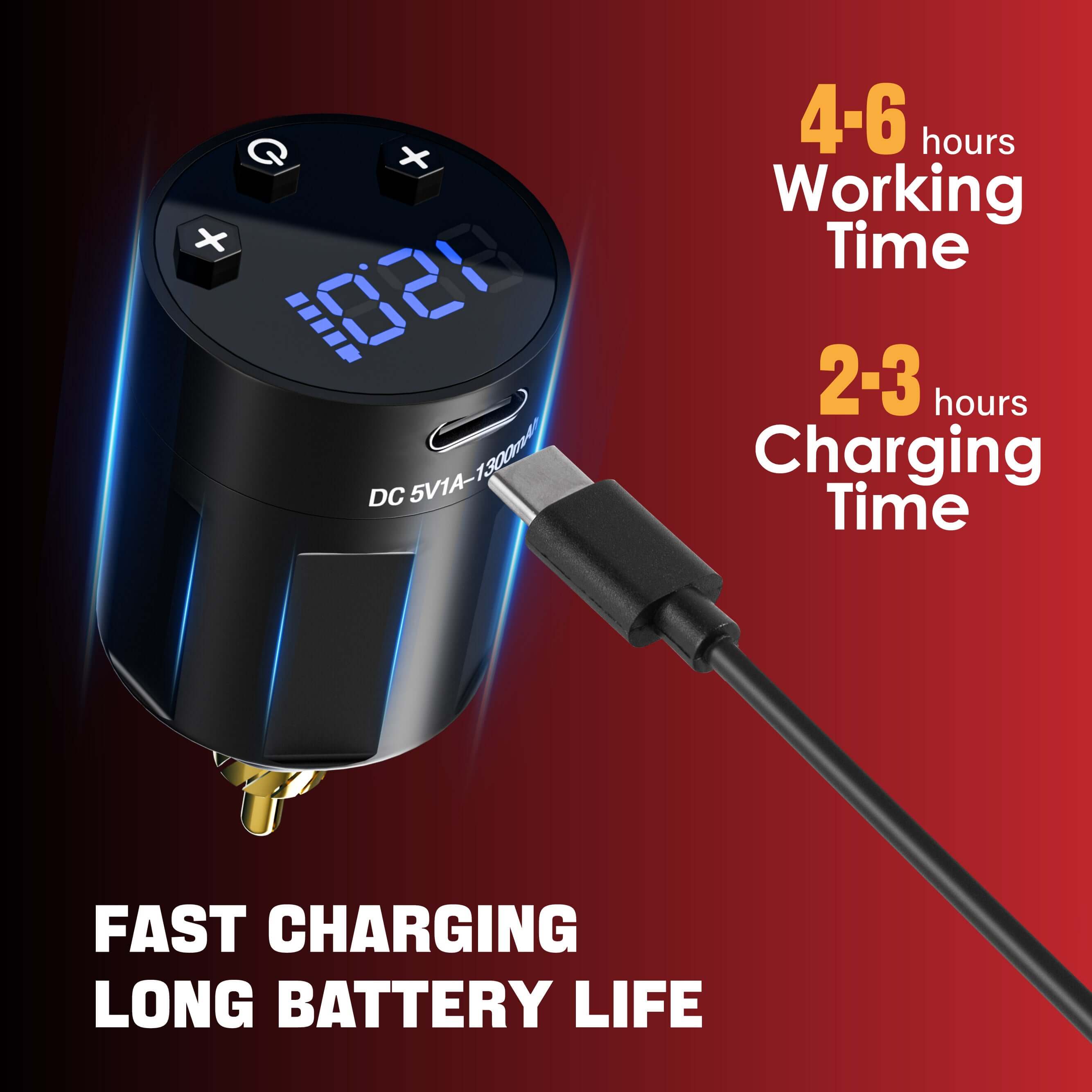 Tattoo Kit - Wireless Tattoo Machine Starter Kit RKT & WX6P