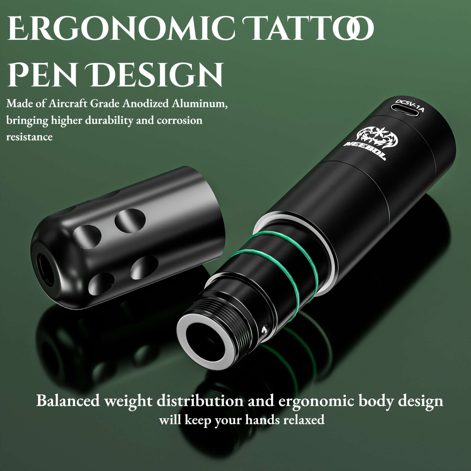Neebol Wireless Tattoo Pen Machine 3.5MM Storke | F3