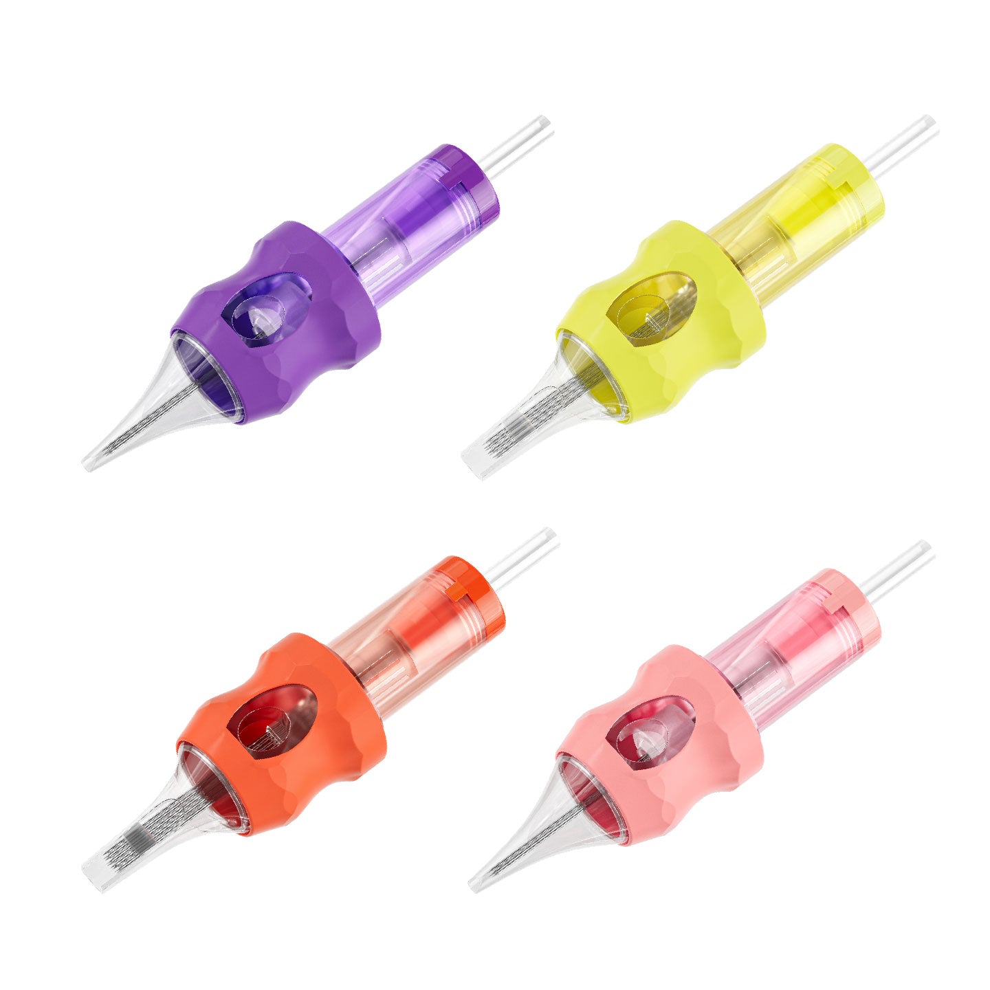 Tattoo Needle Cartridges - 50pcs RL RM RS M1 | Neebol PRISM