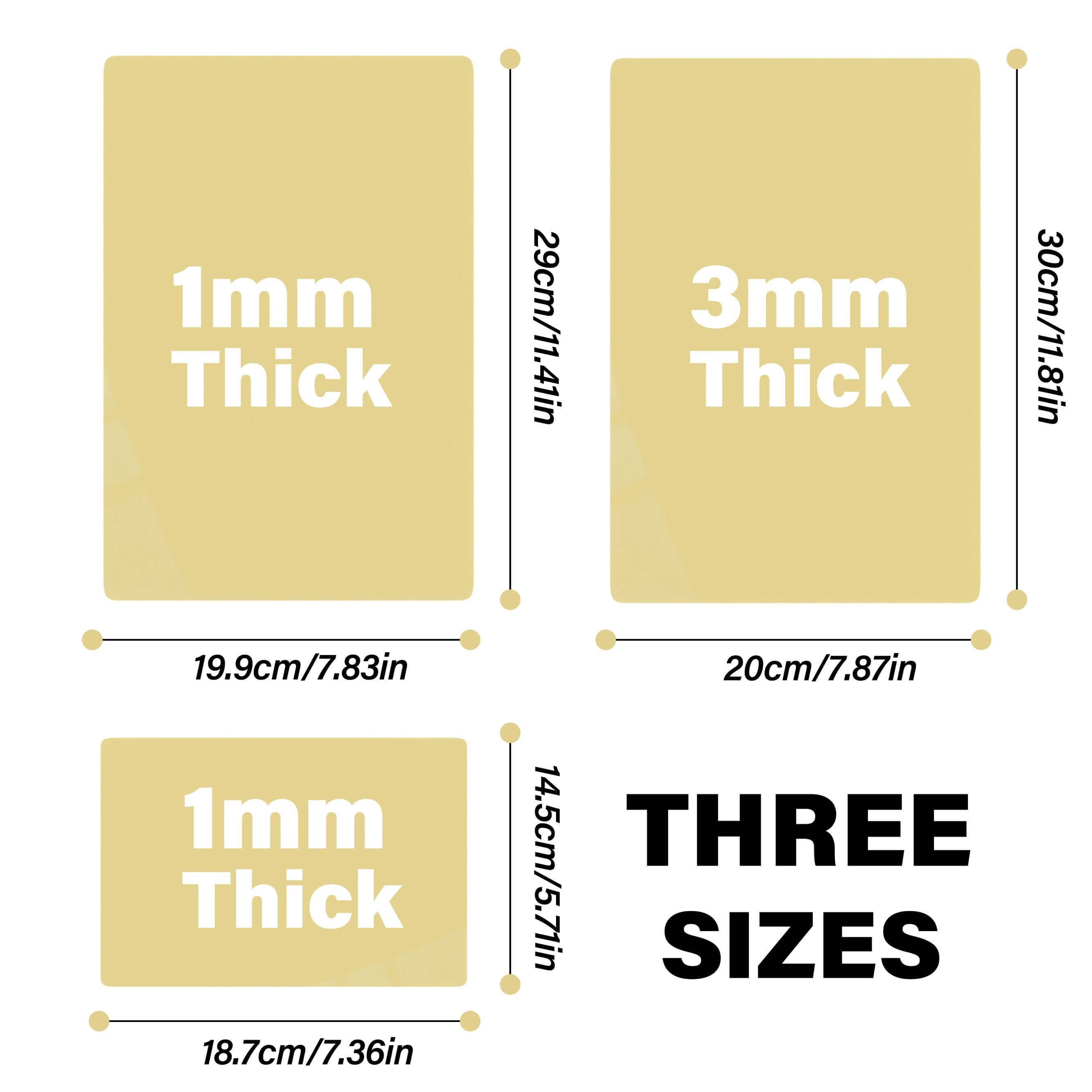 Neebol Tattoo Practice Skin - 3MM/1MM A4