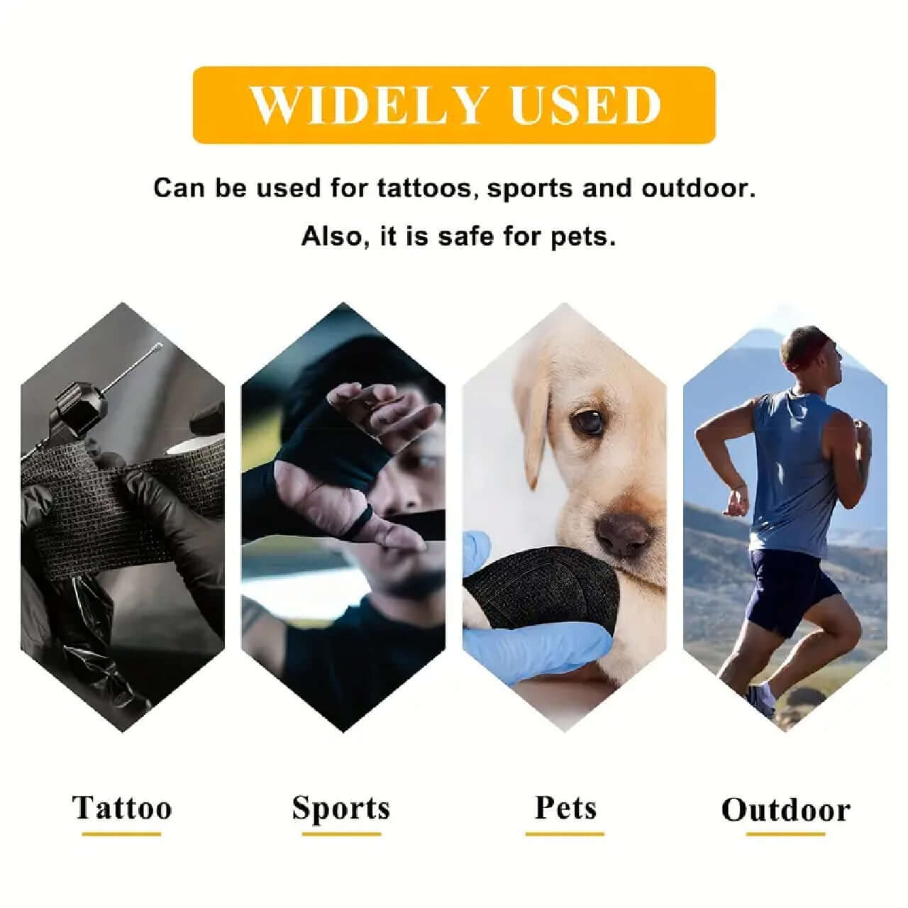 Neebol Tattoo Machine Self Adhesive Bandage Tapes