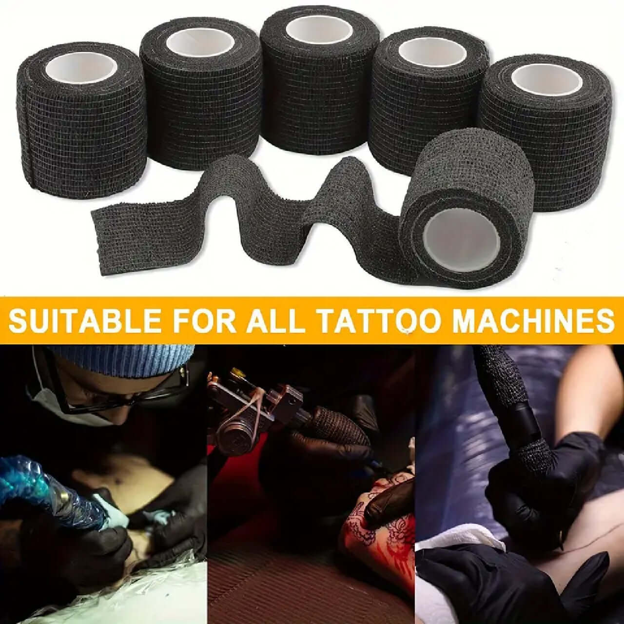 Neebol Tattoo Machine Self Adhesive Bandage Tapes