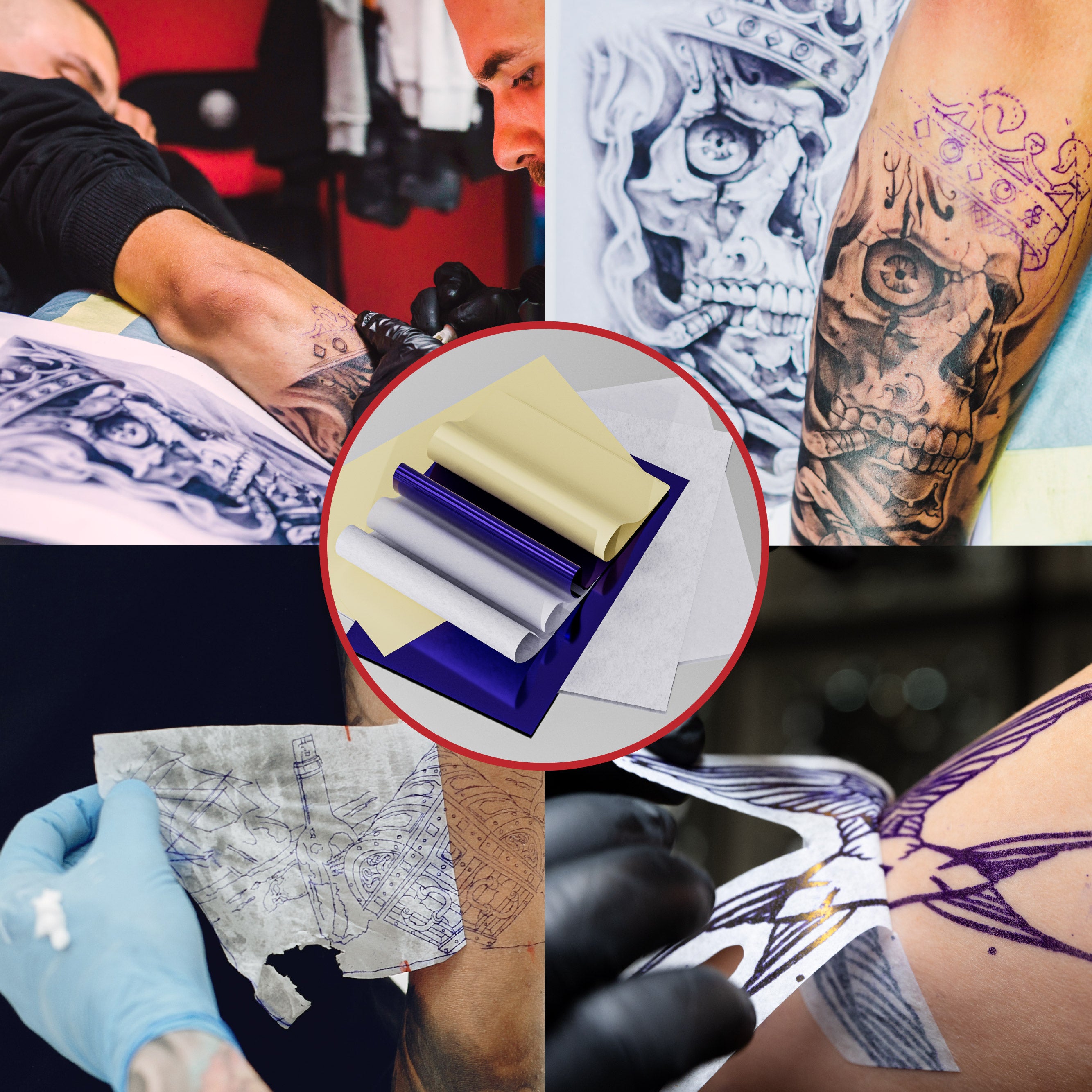 Neebol Tattoo Transfer Paper -20/100 Sheets