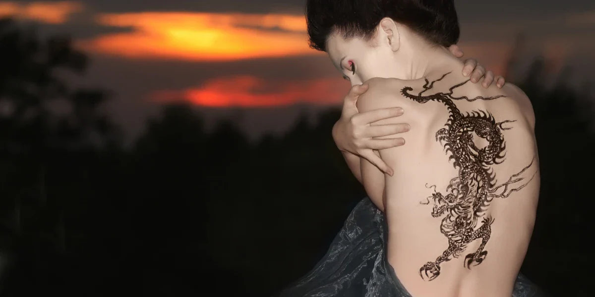 Dragon Tattoo Ideas for Women: Grace Meets Power