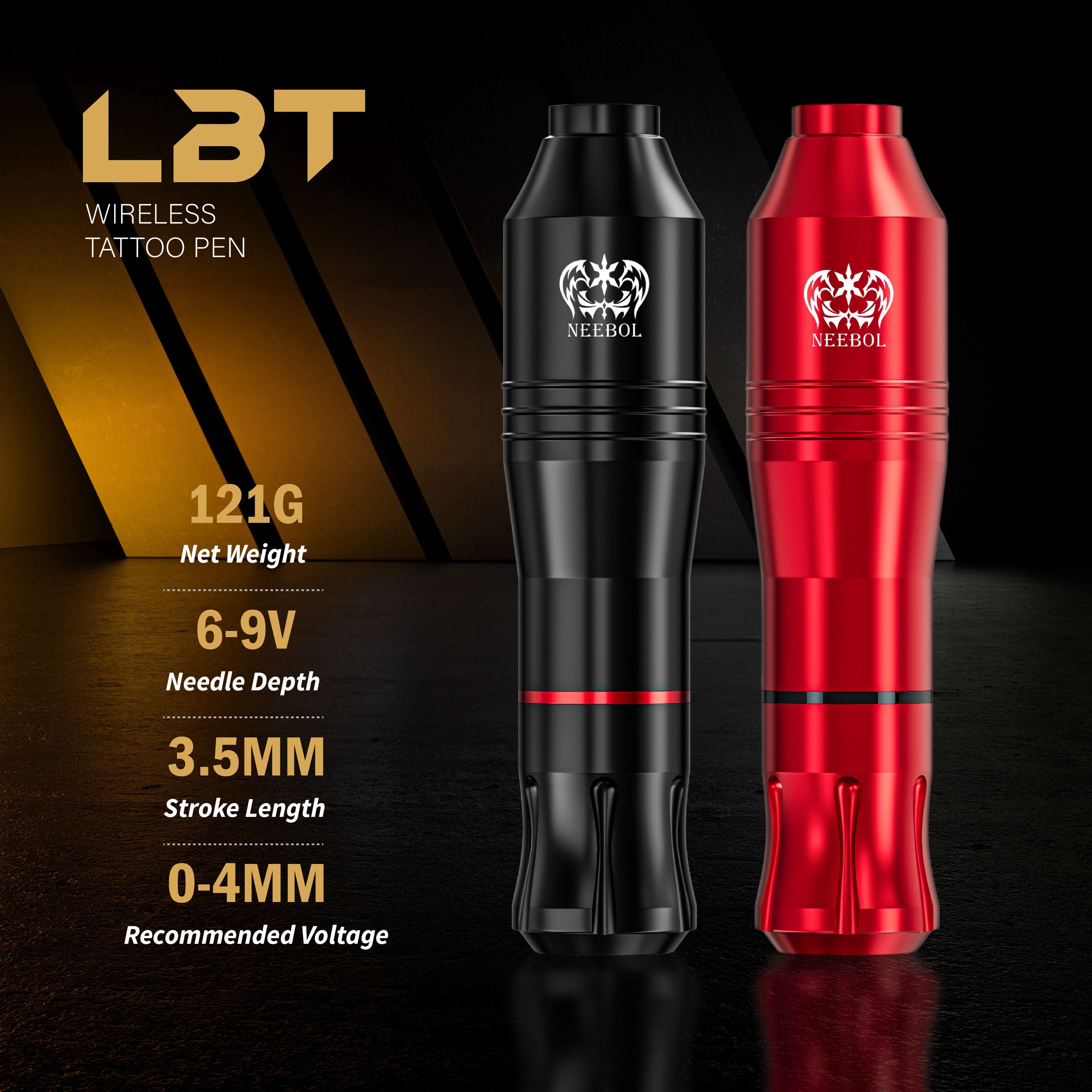 Tattoo Kit - Neebol Rotary Starter Tattoo Gun Kit BT & 67M