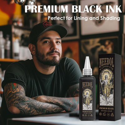 Neebol Triple Black Tätowierfarbe