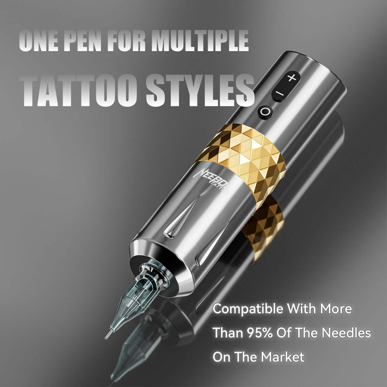 Neebol Rotary Tattoo Pen 4MM Storke | S3 PRO