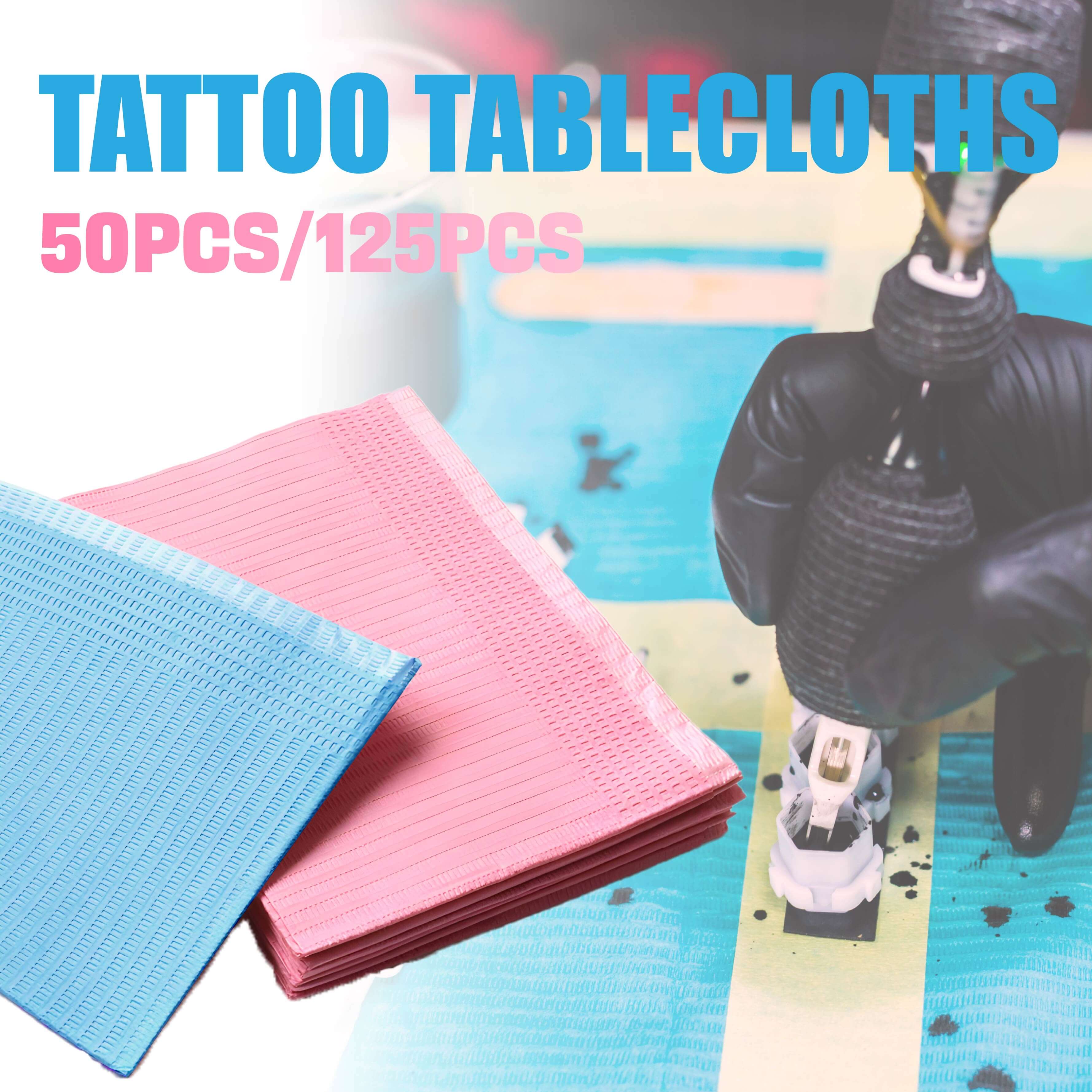 Neebol Disposable Waterproof Tattoo Table Mats – 50/125PC