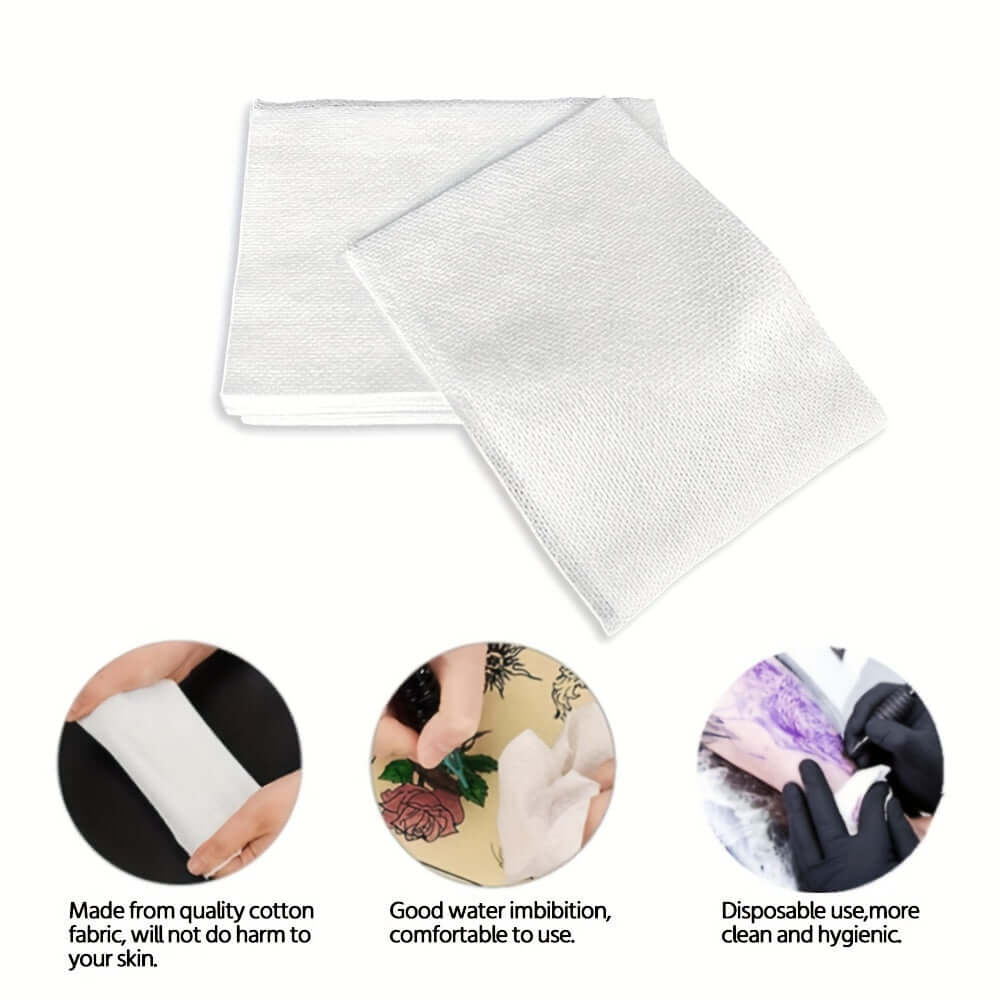 Neebol Tattoo Cloth Washing Gauze Wipe Paper - Aftercare