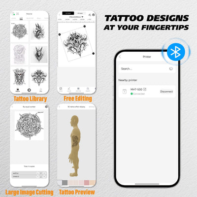 Wireless Tattoo Stencil Printer - Professional | Neebol