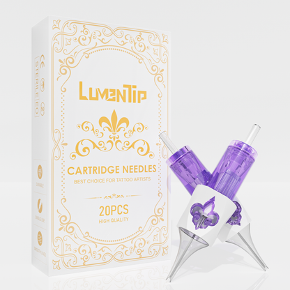 Neebol Tattoo Needle Cartridges - 0.35MM Round Liner | IRIS PRO