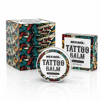 Großhandel – Neebol Tattoo-Pflegebalsam 50g/100g – Vorteilspack mit 5/10 Stück