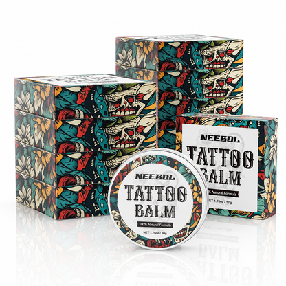 Wholesale - Neebol Tattoo Aftercare Balm 50g/100g – Bulk Pack of 5/10 Pcs
