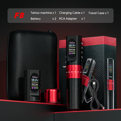 Professional Tattoo Kit – Wireless Tattoo Machine | 2.4-4.2mm Stroke