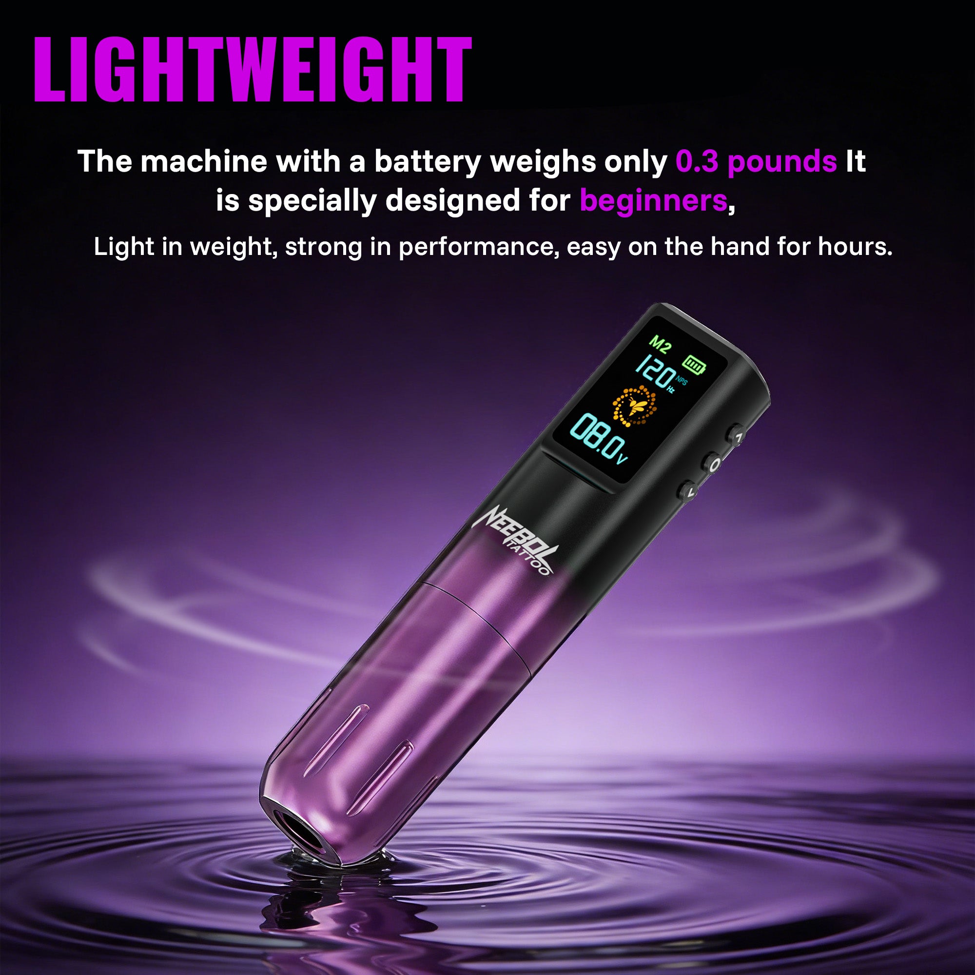 Tattoo Kit - Neebol QT81 Rotary Starter Tattoo Gun Kit