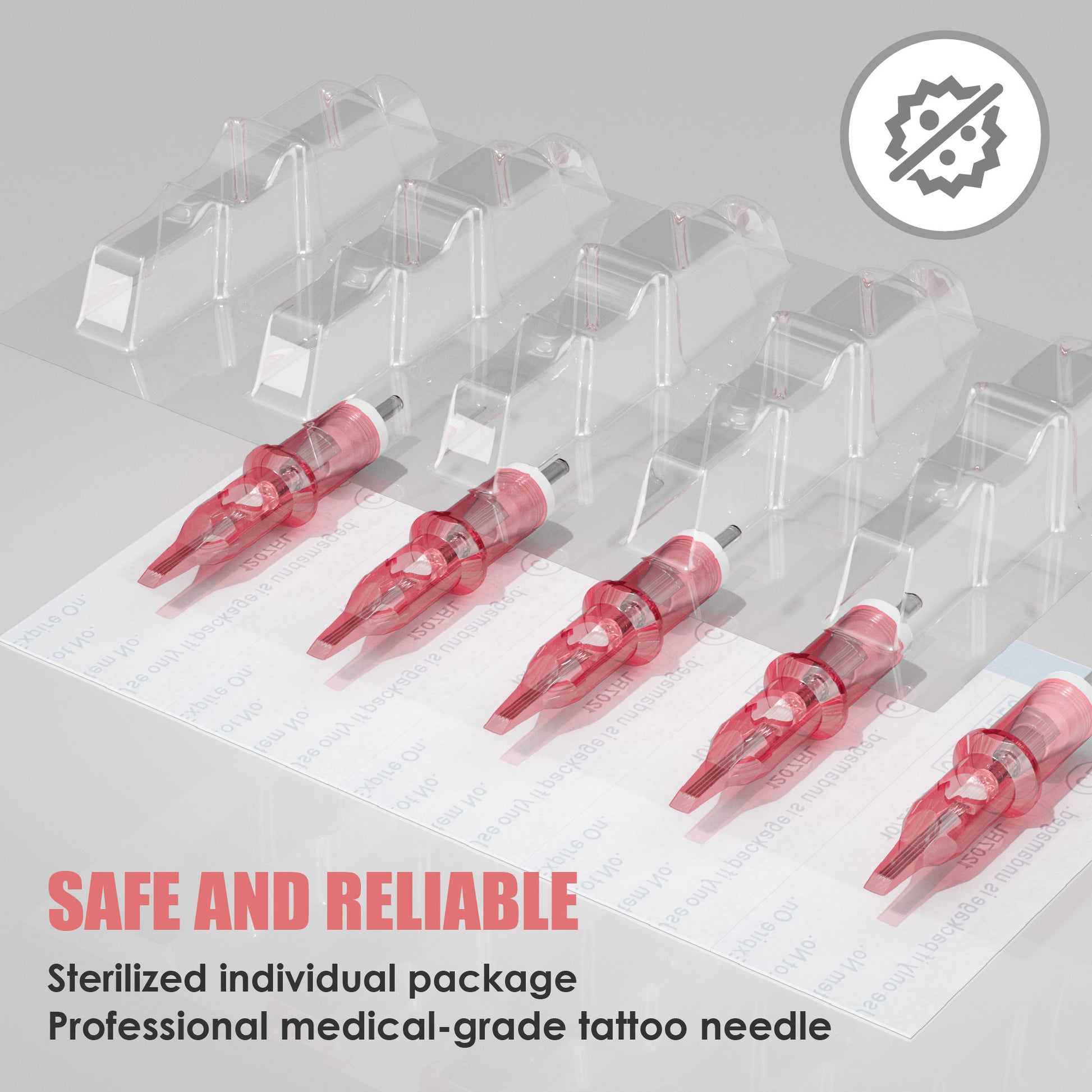 Neebol Tattoo Needles - 12# 0.35mm RL RS RM M1 | FIRE
