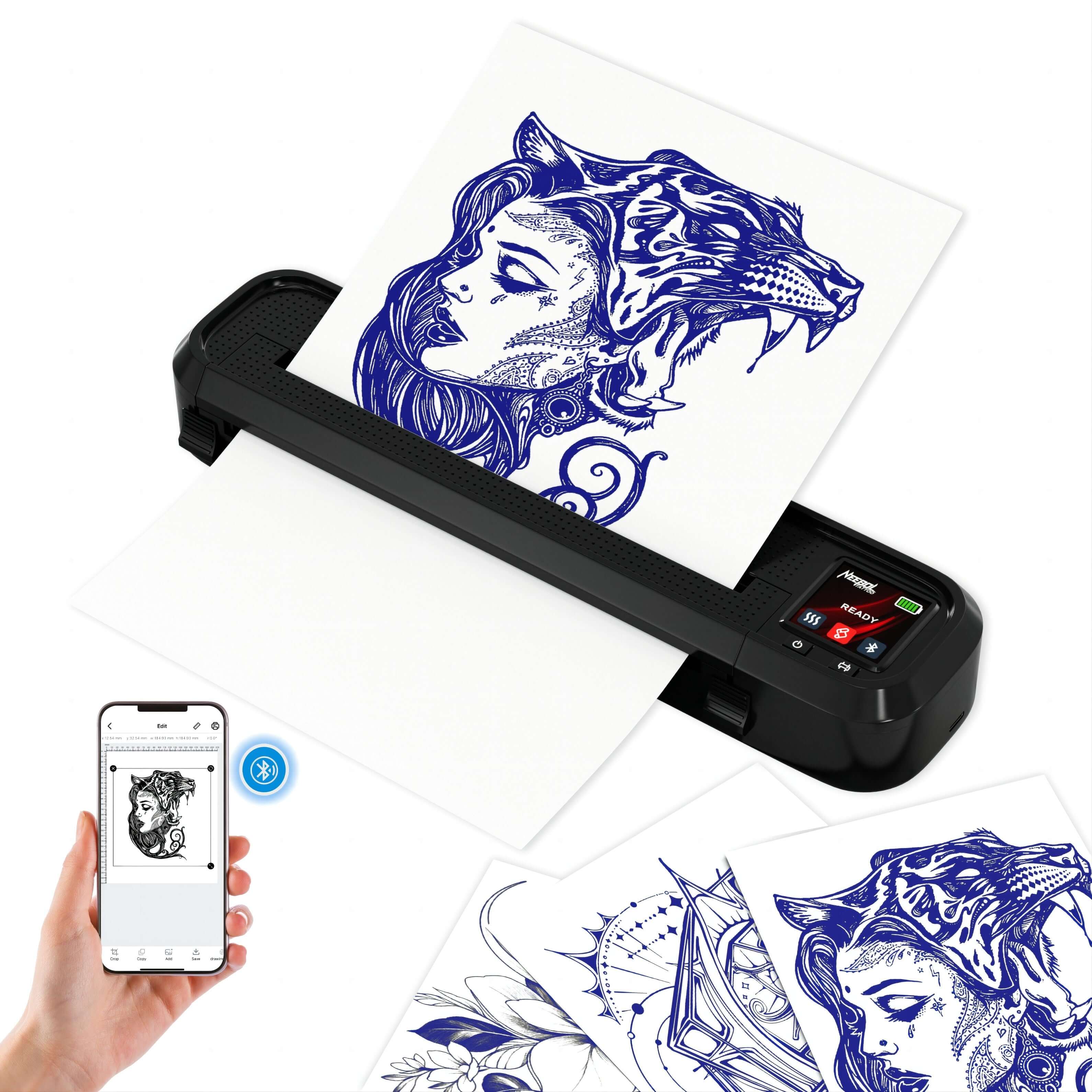 Wireless Tattoo Stencil Printer - Professional | Neebol