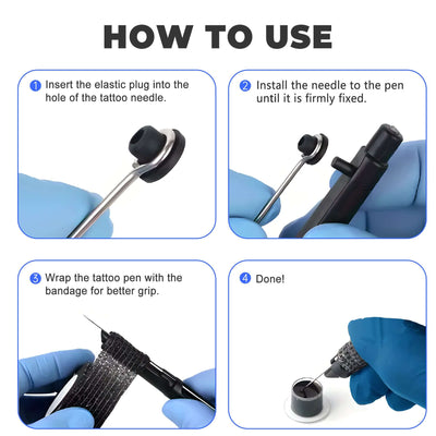 Hand Poke Tattoo Kit – Neebol Complete DIY Tattoo Set