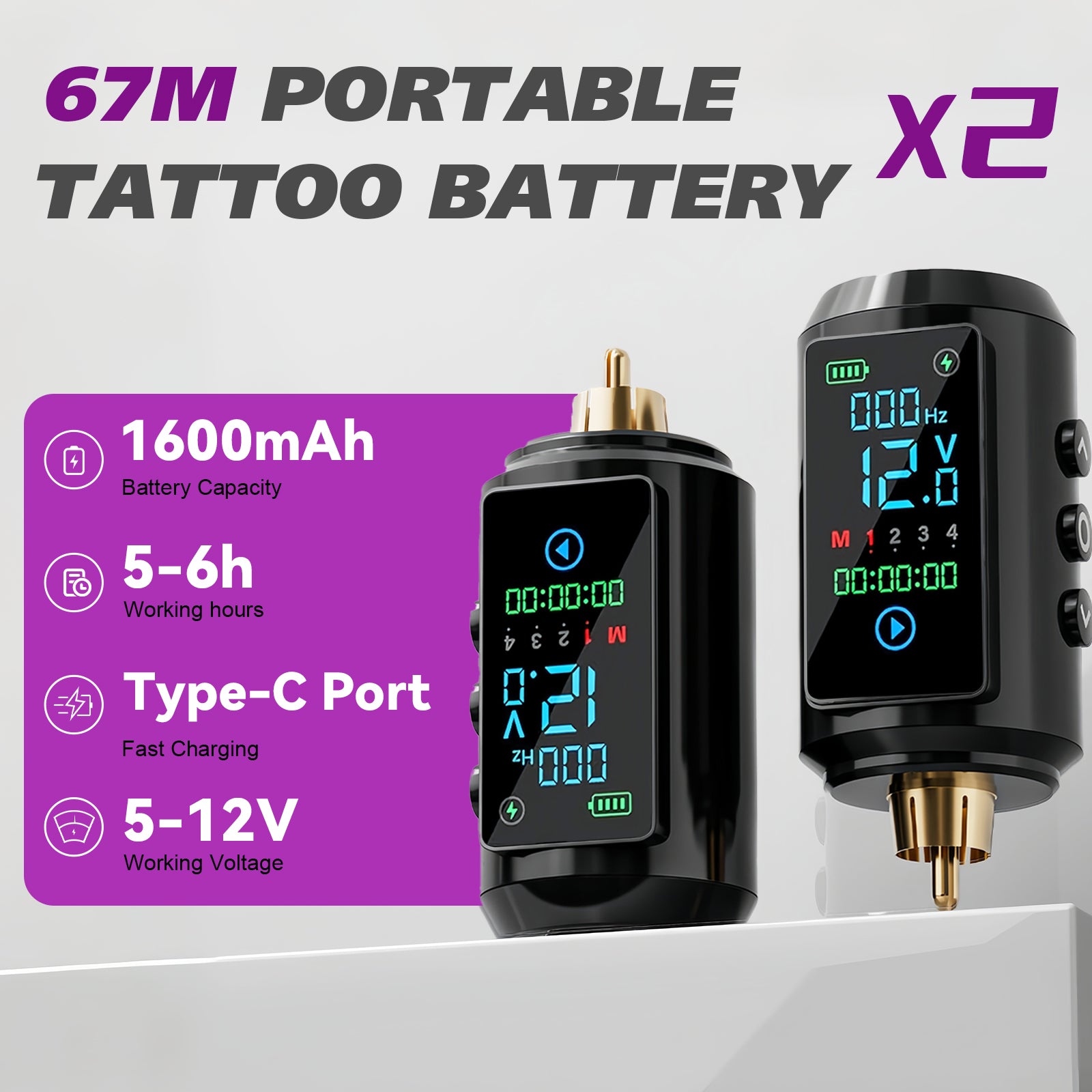 Tattoo Starter Kit Wireless Tattoo Pen with Battery | Neebol