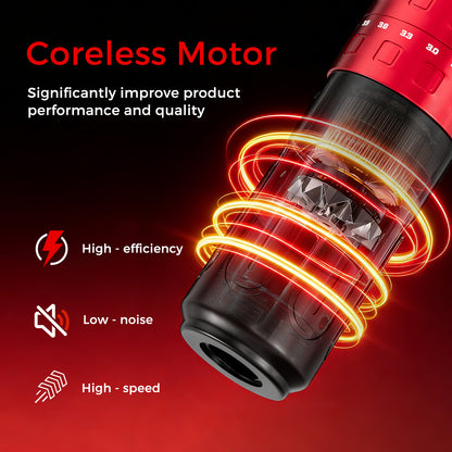 Professional Tattoo Kit – Wireless Tattoo Machine | 2.4-4.2mm Stroke