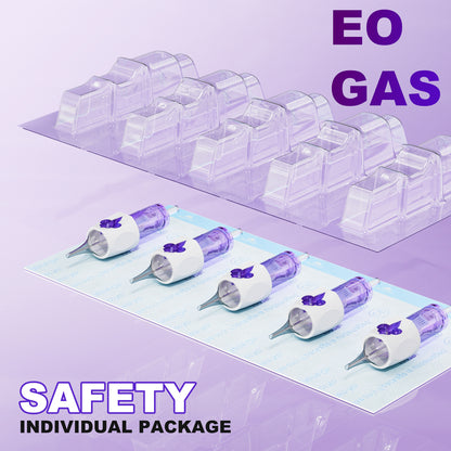 Neebol Tattoo Needle Cartridges - 0.35MM RL RM RS M1 | IRIS PRO